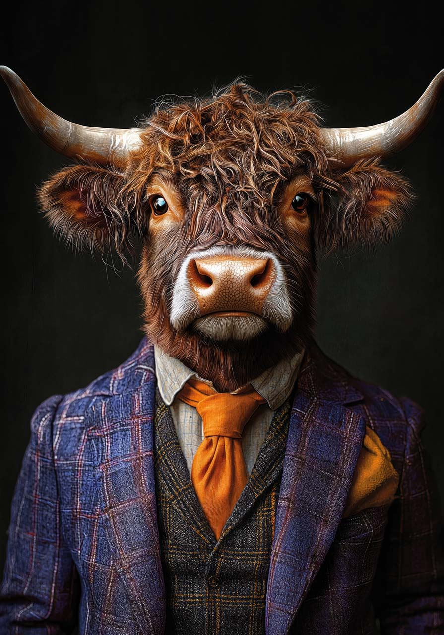 Gemälde-Mr. Bull-image LAND