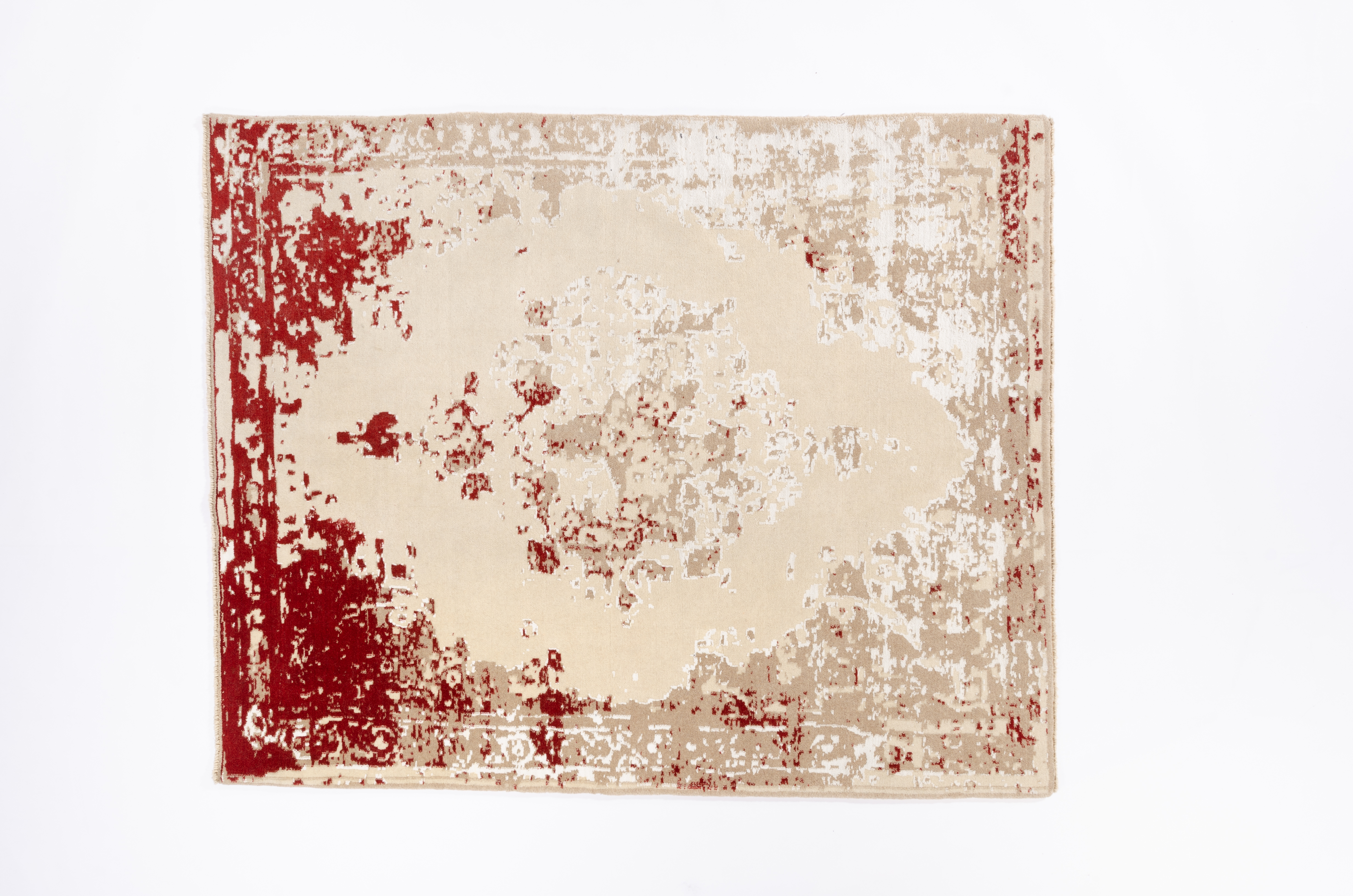 Moderner Teppich Vintage Moda Negra/ Farbe: Anthrazit / Masse (BxT) :161x200 cm