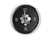 Uhr Gear Schwarz-Siber h: 35 cm von Casablanca