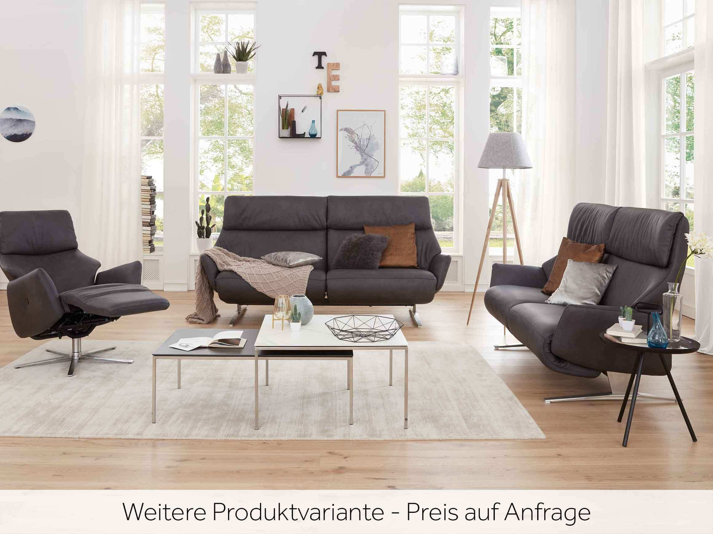 Sofa Henrietta B: 180 cm Himolla / Farbe: Braun