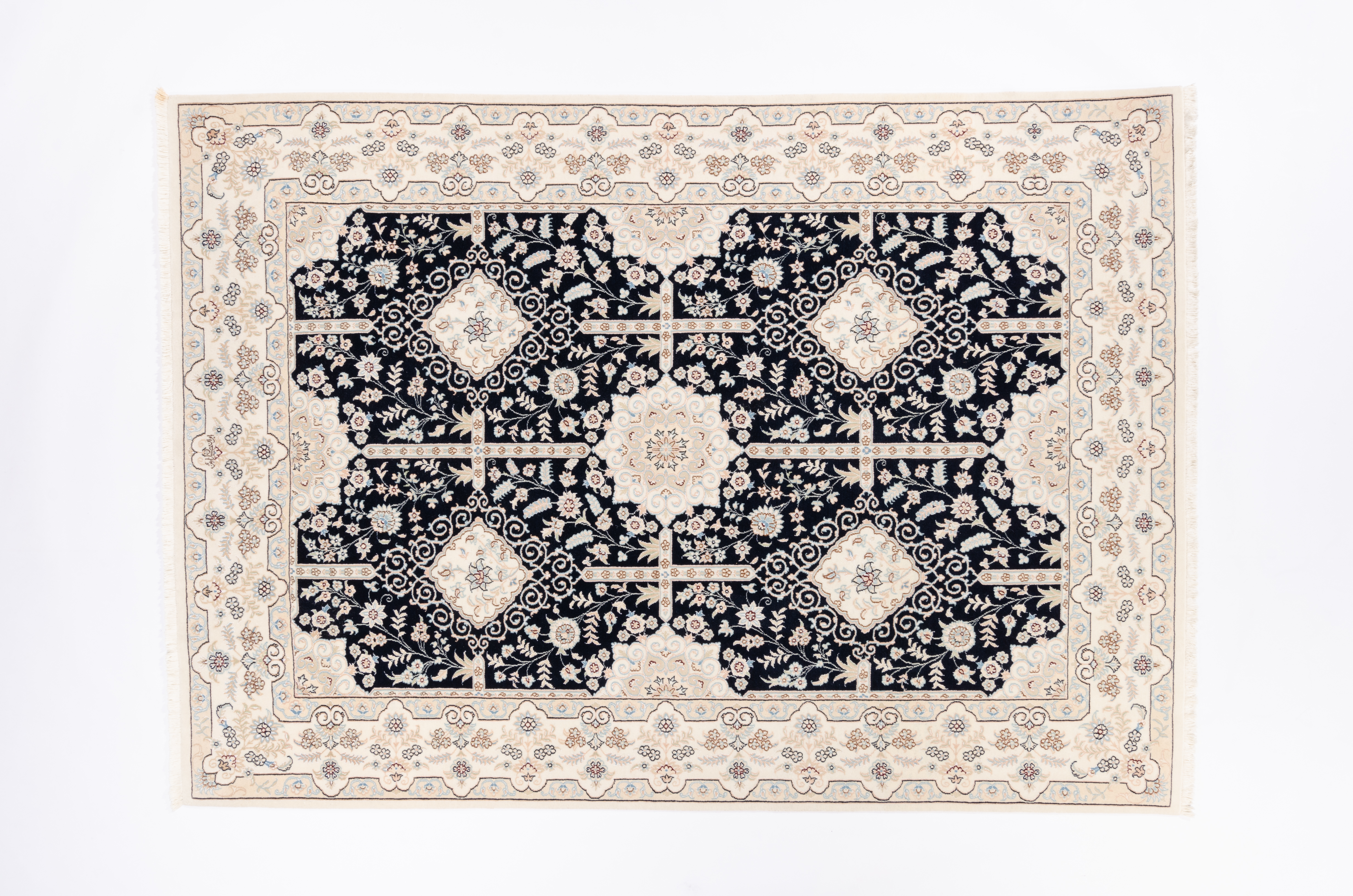 Klassischer Teppich Nain Fein Negra/ Farbe: Beige / Masse (BxT) :170x238 cm