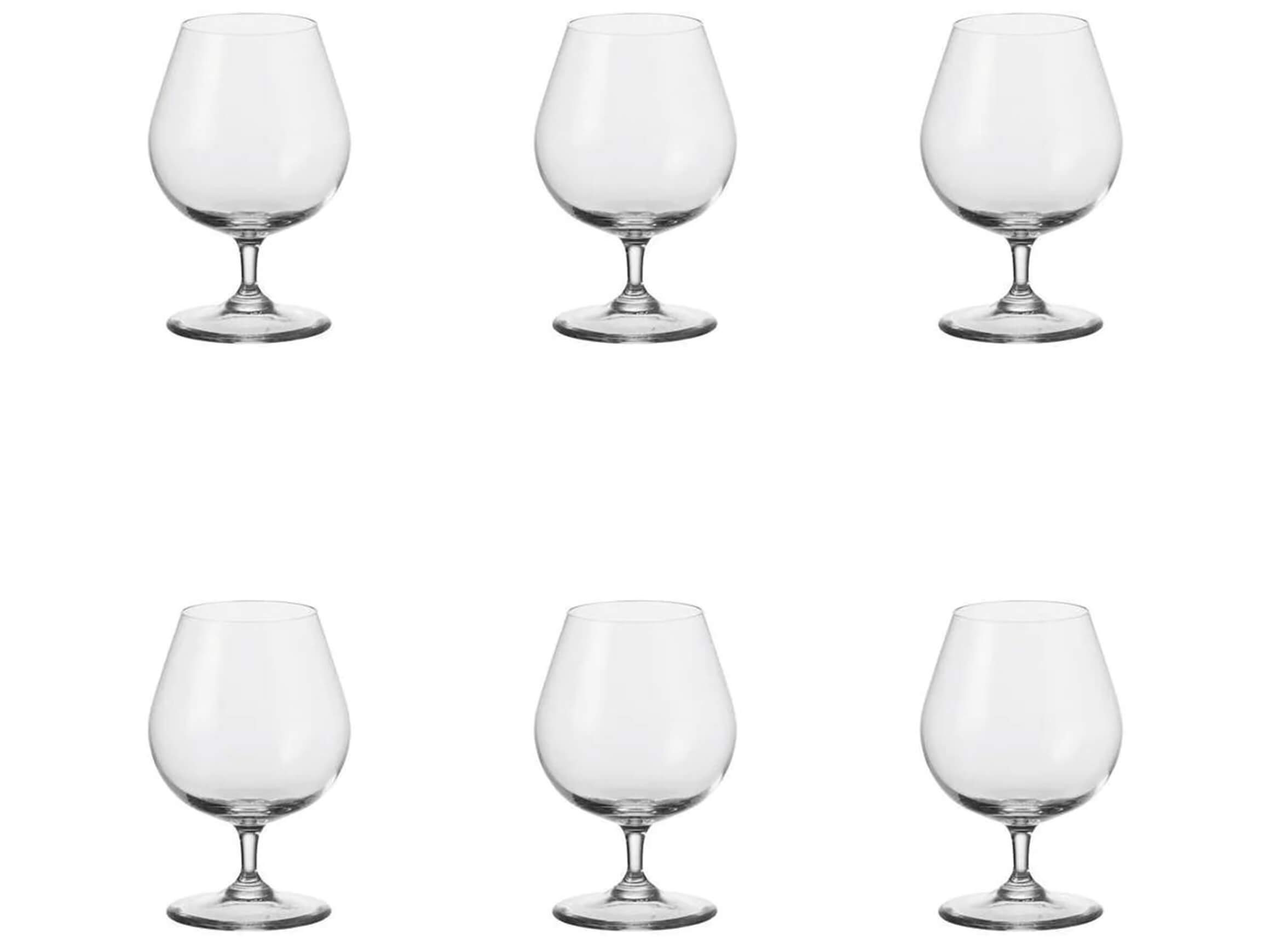 Alltron Cognacglas Ciao 4 Dl, 6 Stück Transparent | Schubiger Möbel