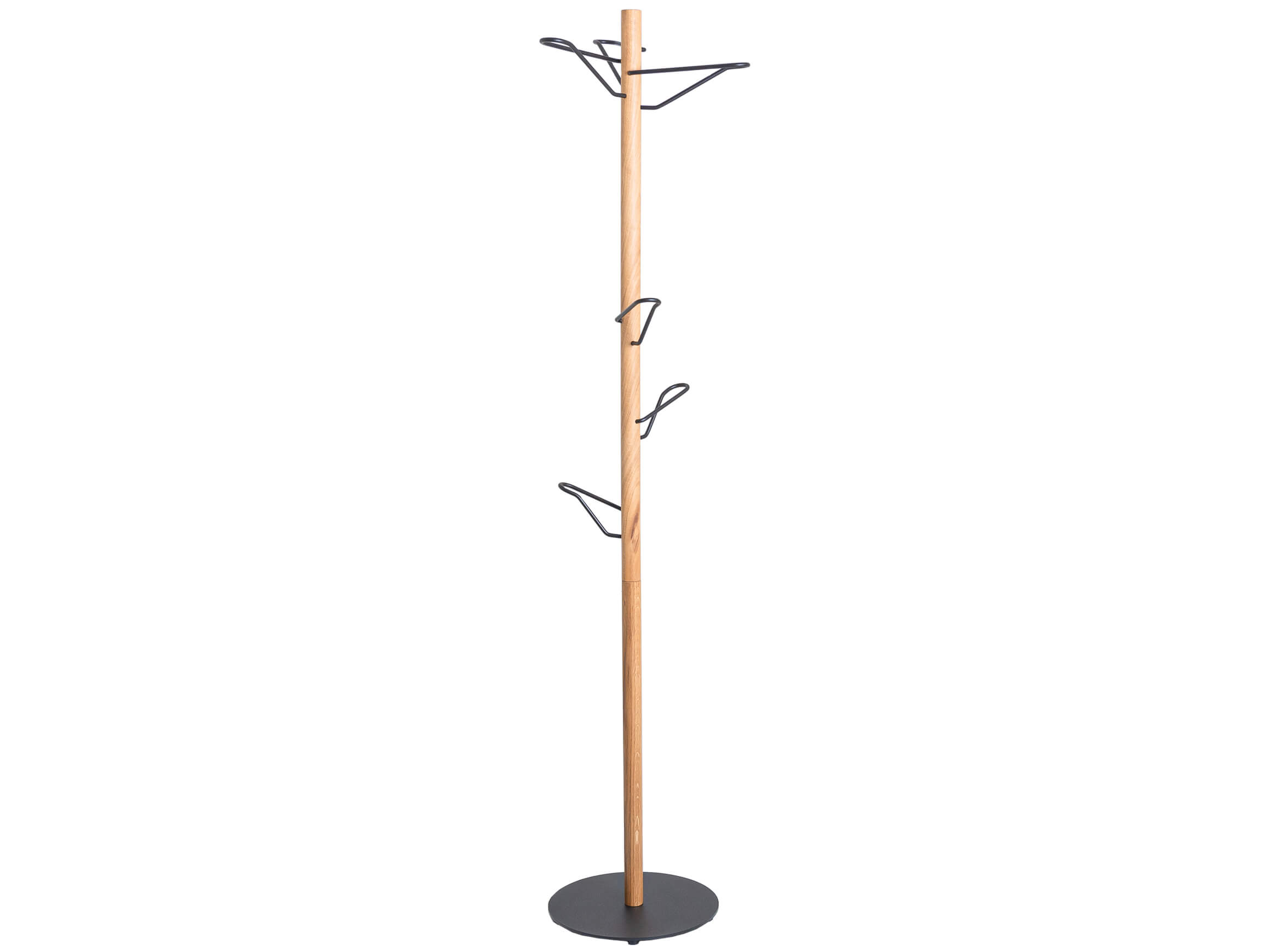 Faido Pieper coat rack / Colour: oak black