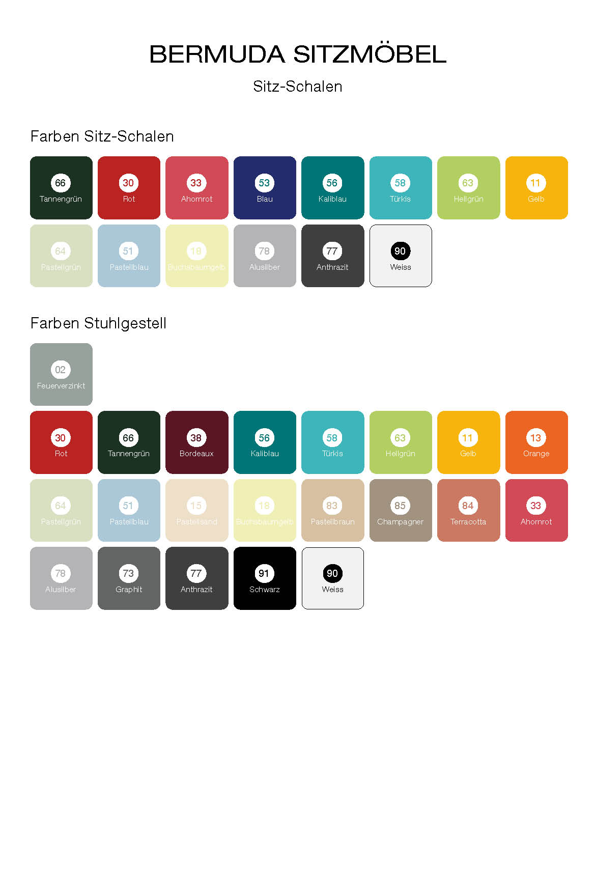 Gartenstuhl Bermuda mit Armlehne Rundoval Schaffner / Farbe: Anthrazit