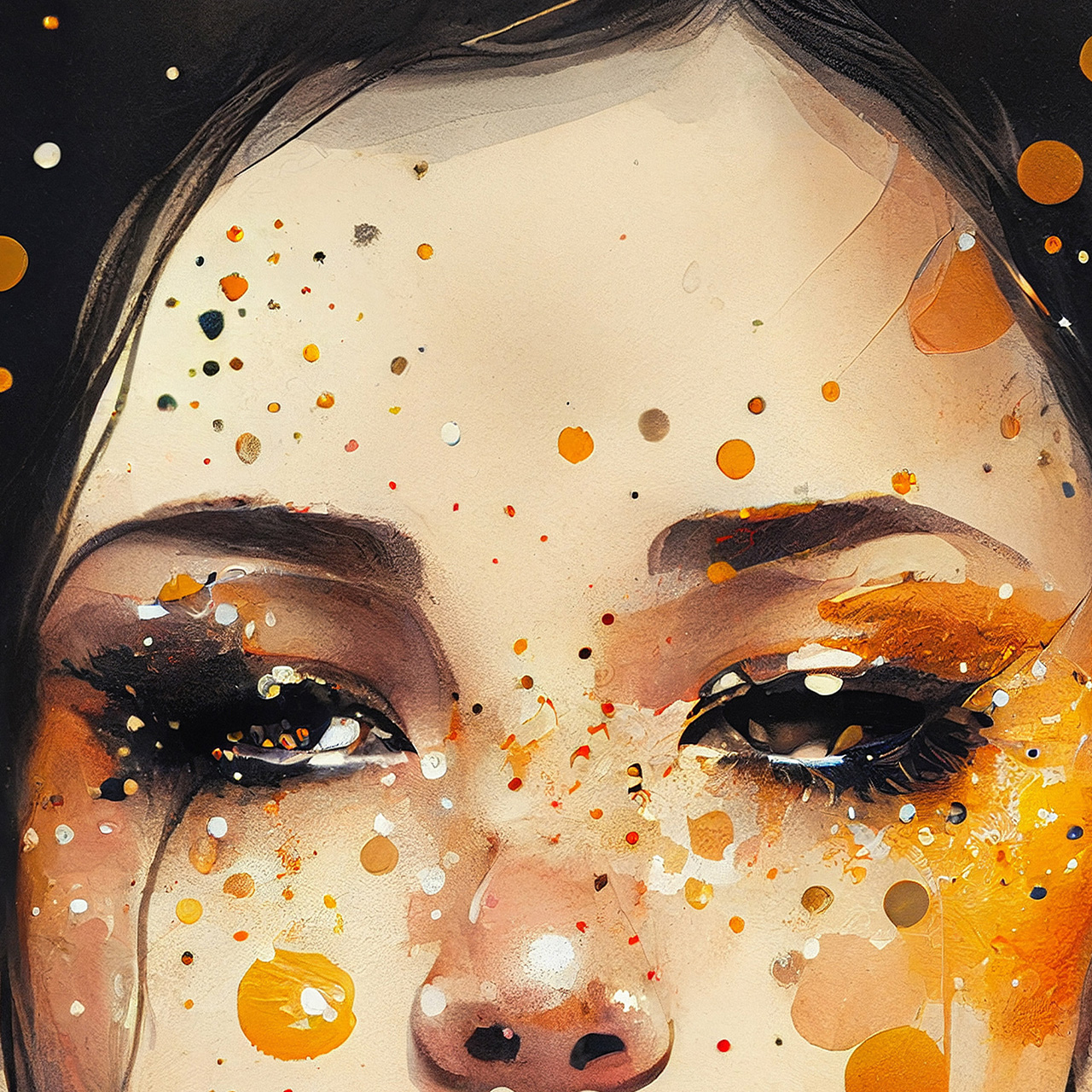 Canvas-Sparkling Beauty-image LAND