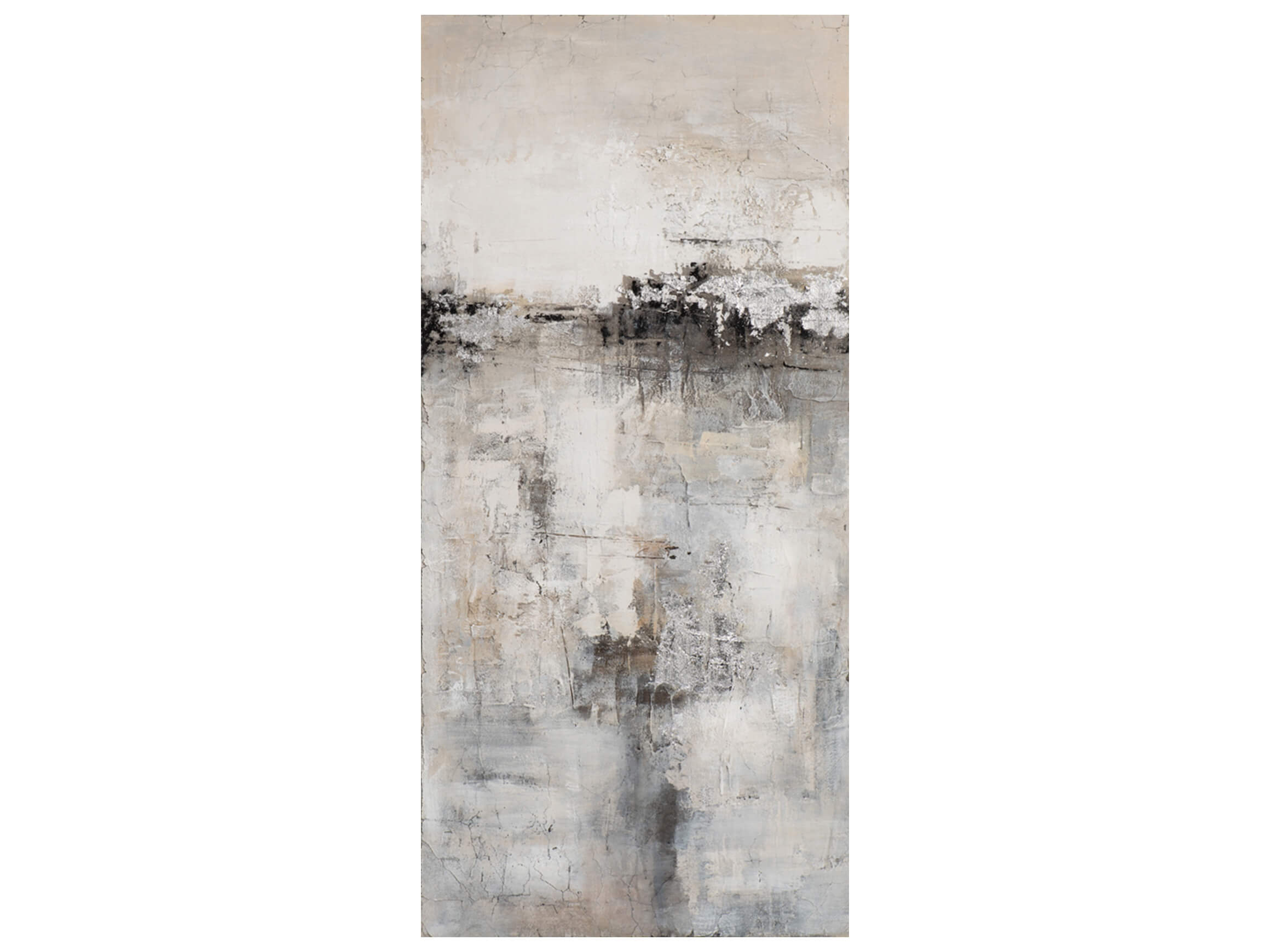 Bild Abstrakte Welten in Grau und Silber image LAND