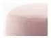 Hocker Annabelle Velvet D: 60 cm Candy / Farbe: Rosa / Material: Stoff