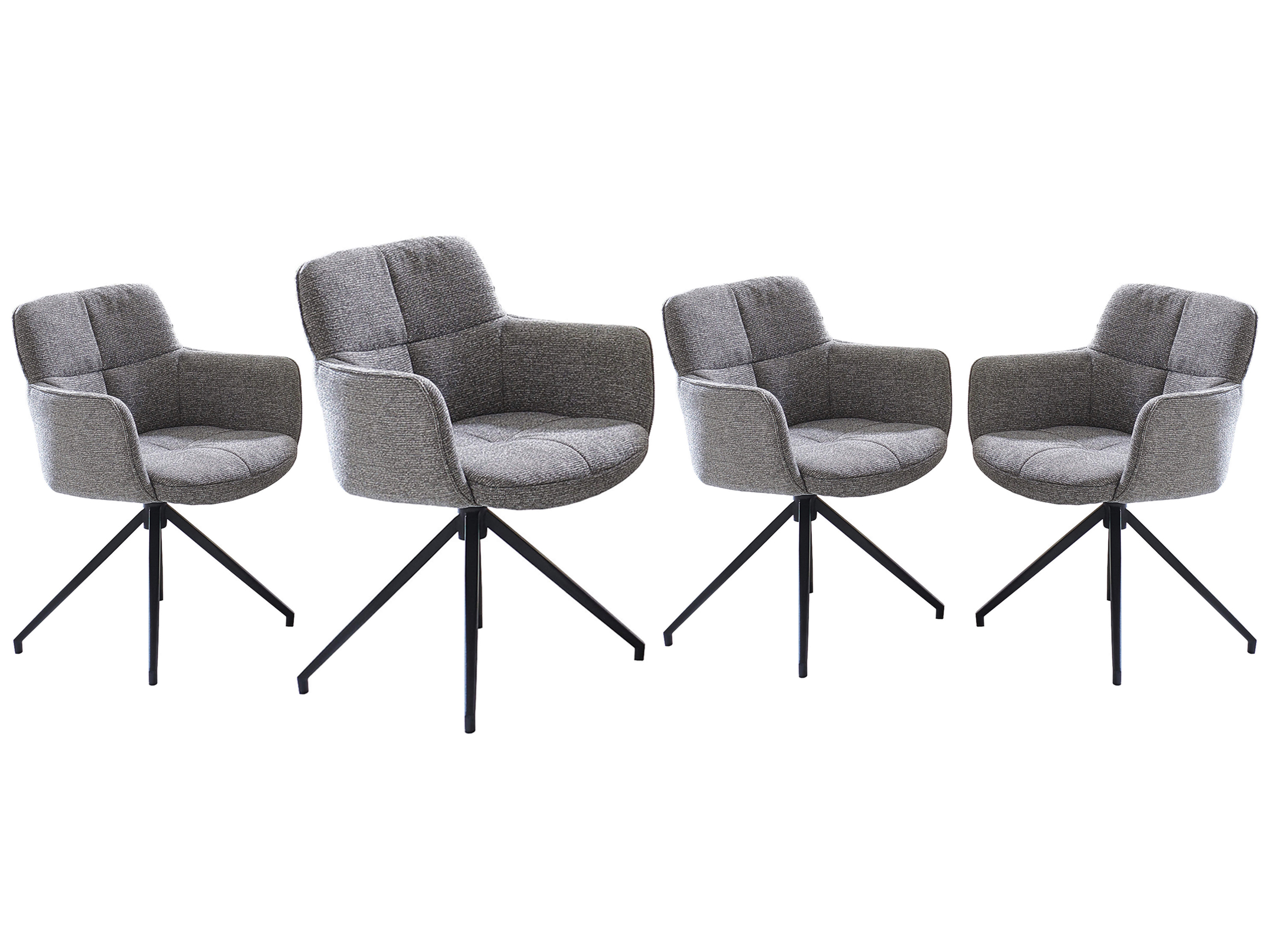 Armlehnstuhl Leano Niehoff / Farbe: Grey