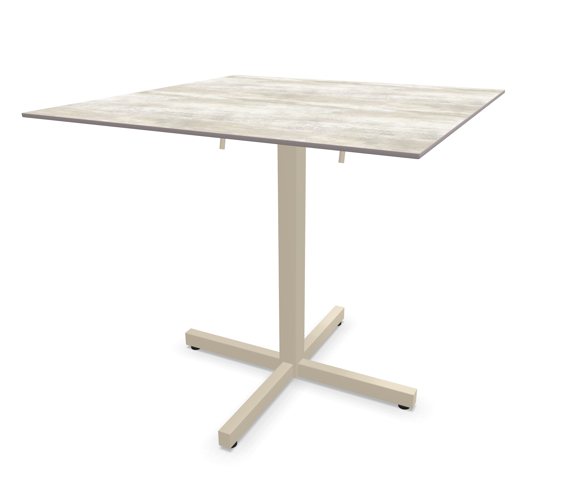 Schaffner Gartentisch Luzern Quadratisch Beige | Schubiger Möbel