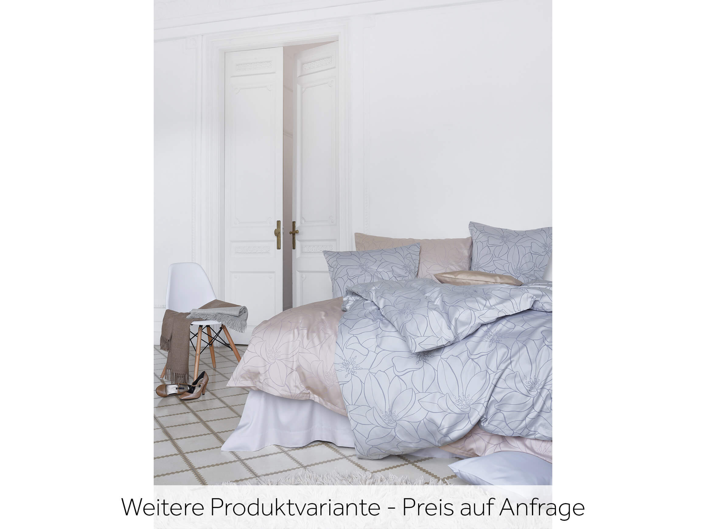 Kissenbezug Magnolia, Gris Schlossberg Textil AG