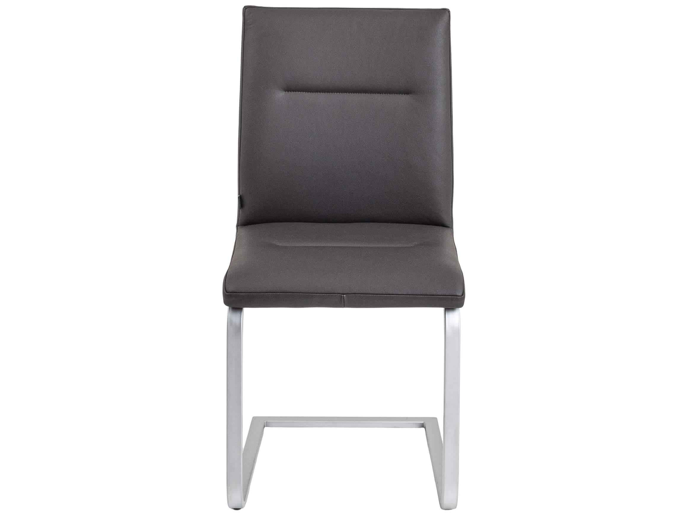 Freischwinger Mona Seetal / Farbe: Mocca / Bezugsmaterial: Leder