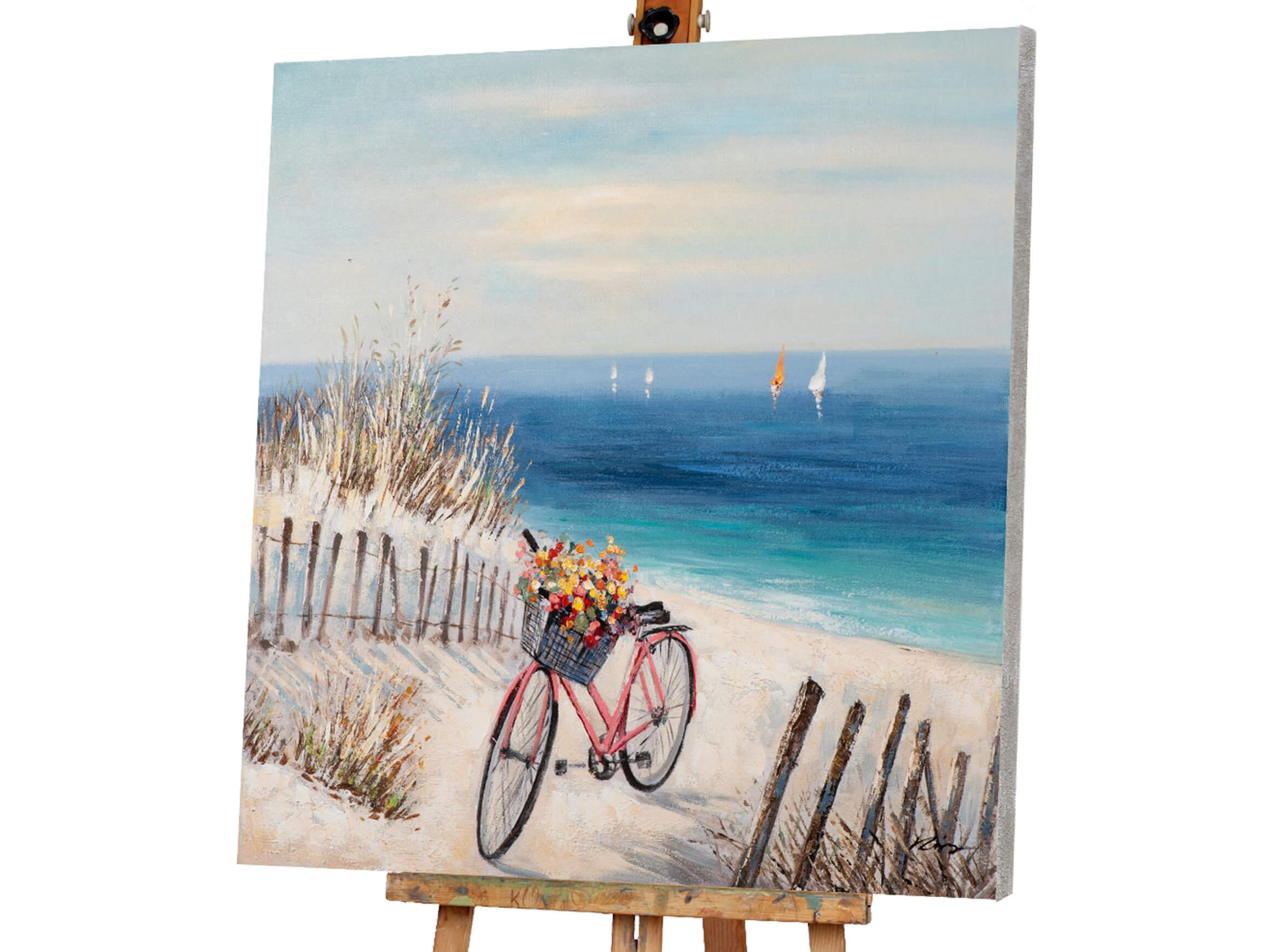 Bild Fahrrad am Strand 3 image LAND