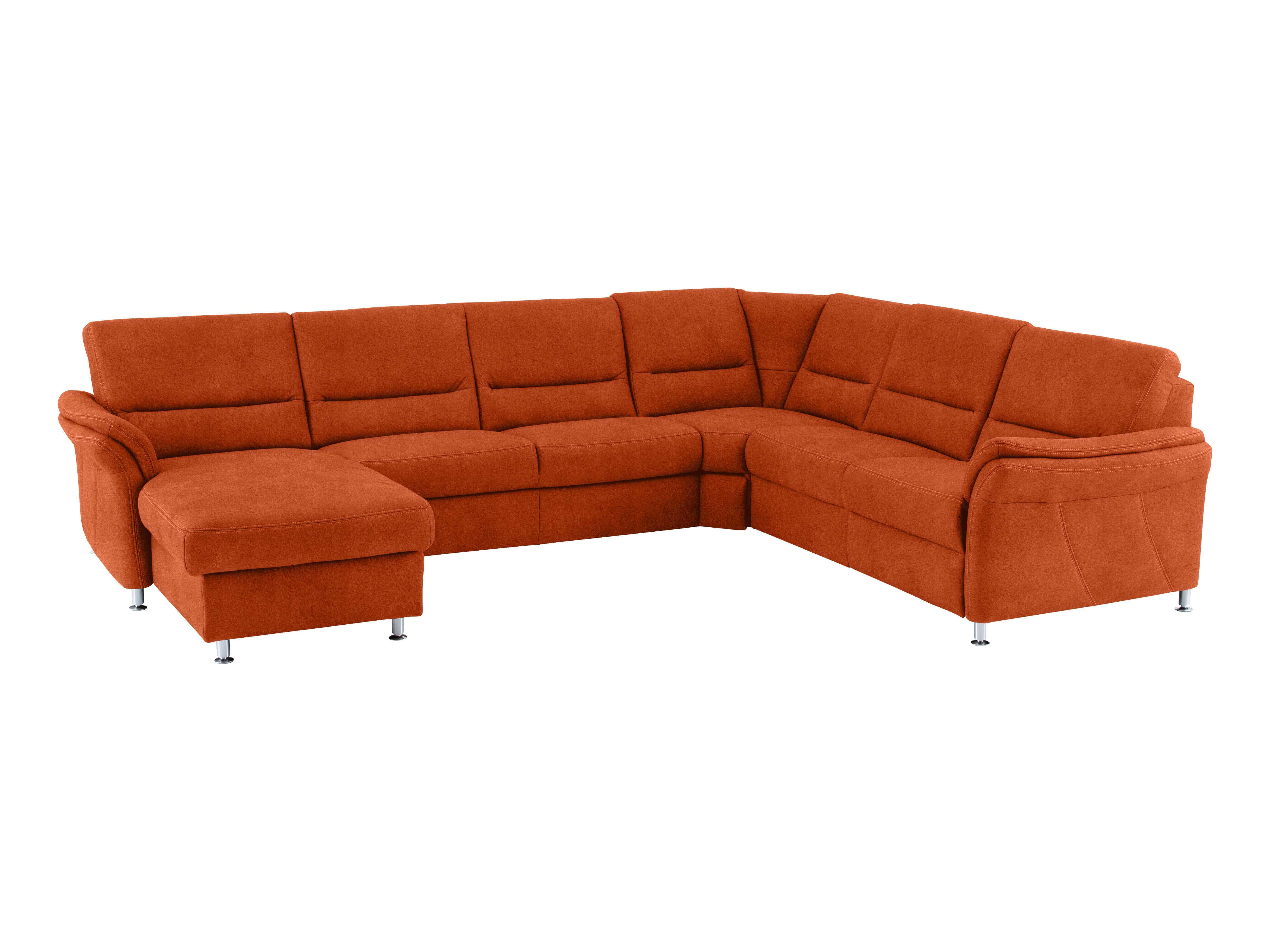 Ecksofa Daisy Basic Polipol / Farbe: Sunset / Material: Leder Basic