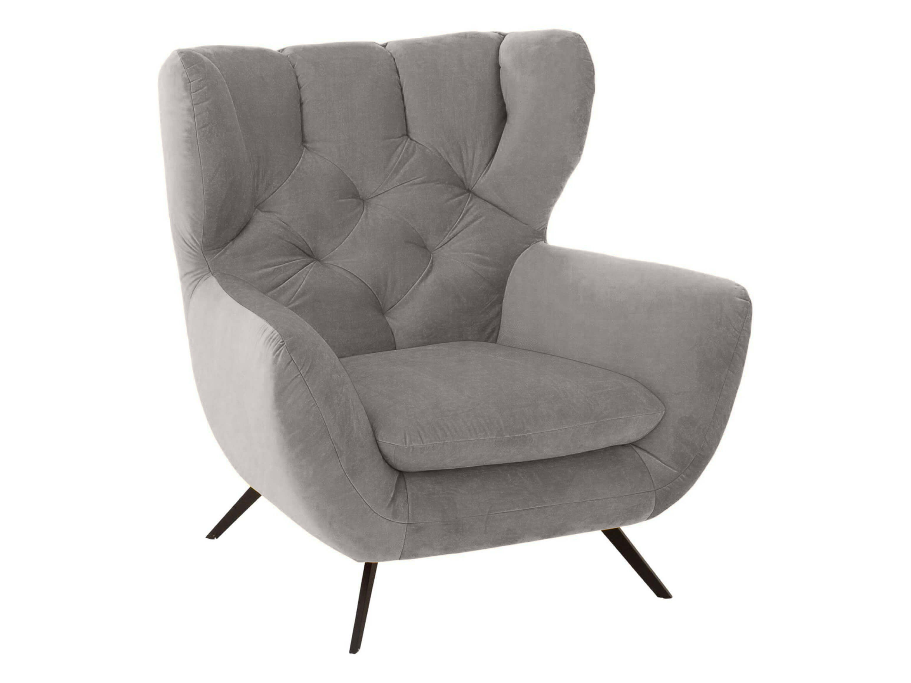 Sessel Santa fe Basic Candy / Farbe: Stone / Material: Stoff Basic