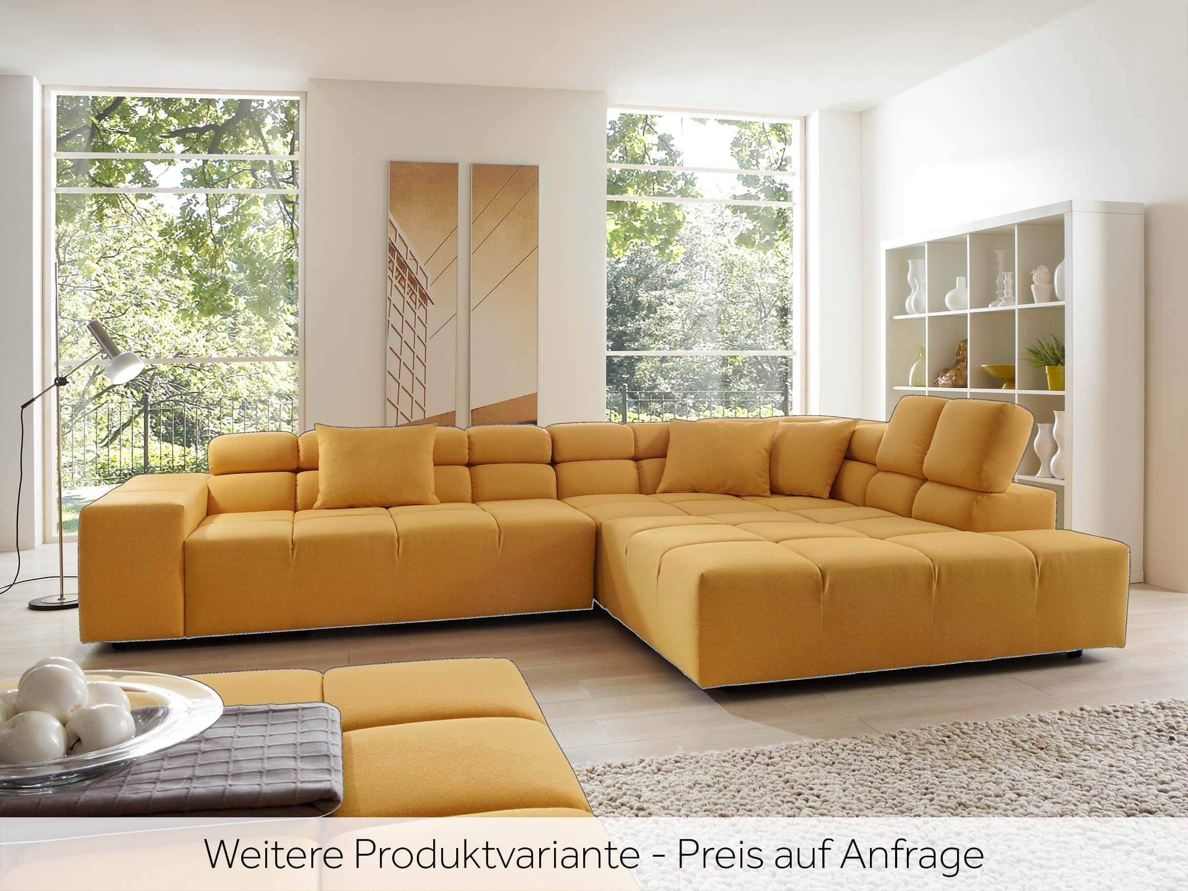 Ecksofa Otawa Candy / Farbe: Snow