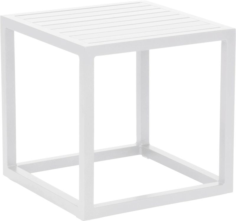 Ramona White Star Side Table