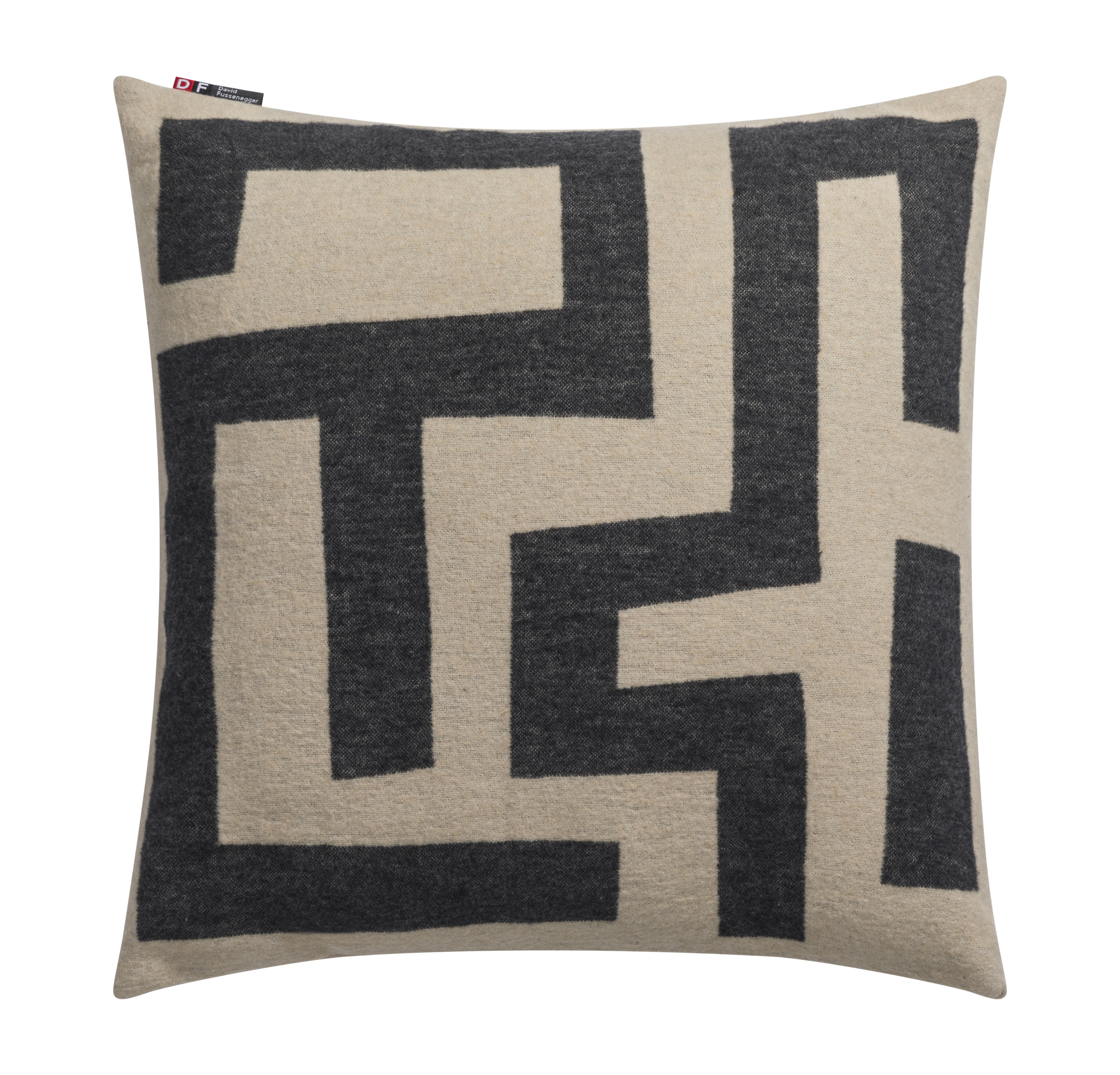 Silvretta meander cushion cover nature 50x50 cm Sander AG