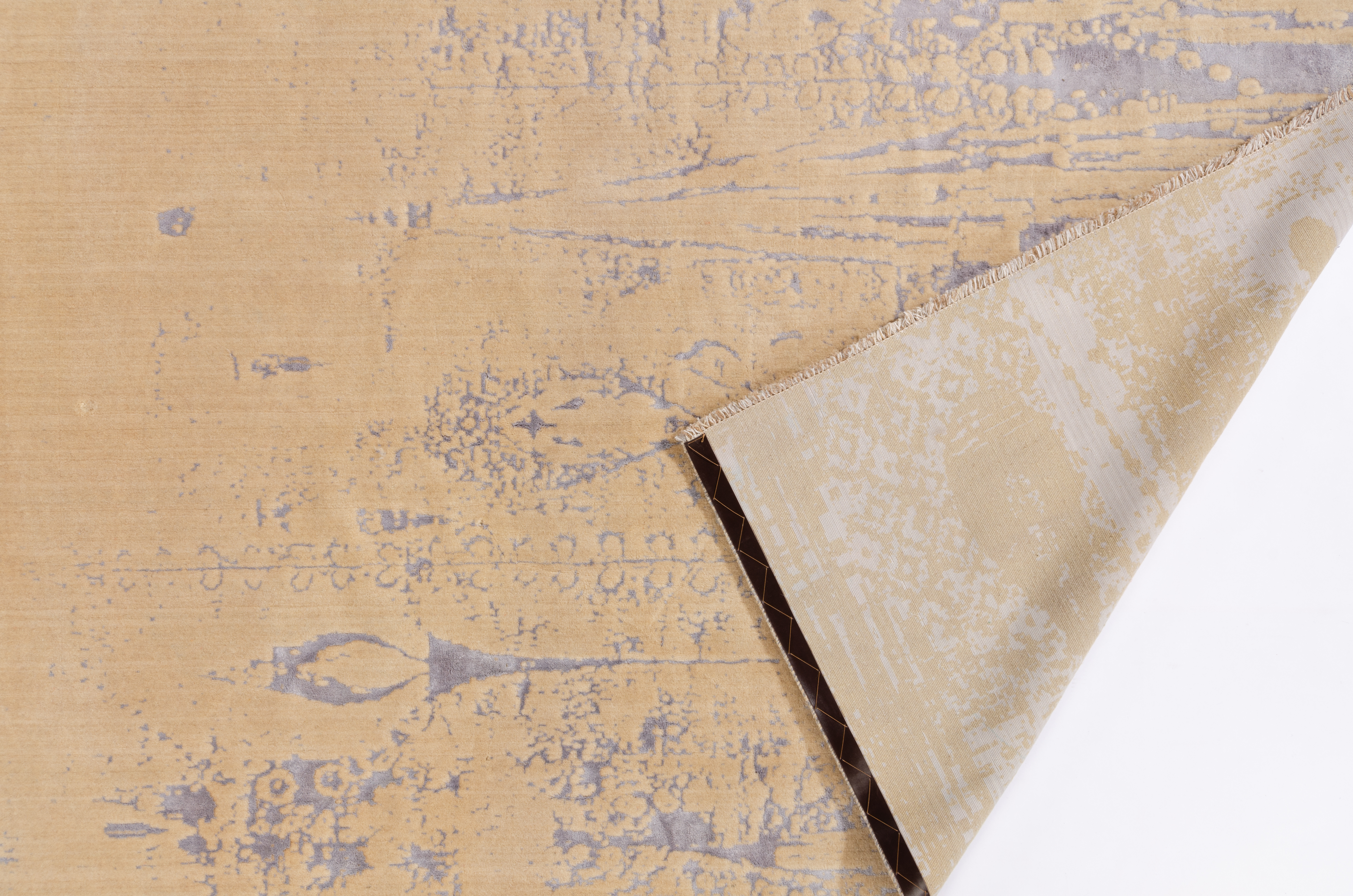 Moderner Teppich Vintage Homa Negra/ Farbe: Weiss / Masse (BxT) :155x234 cm