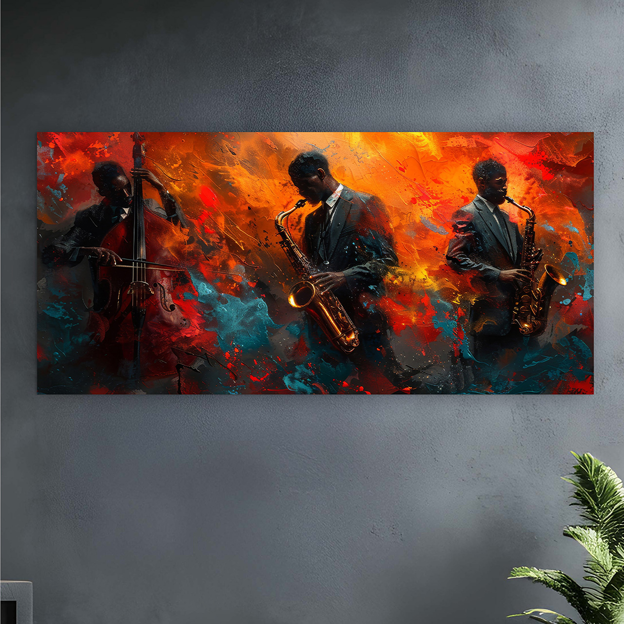 Canvas-Furious Jazz-image LAND