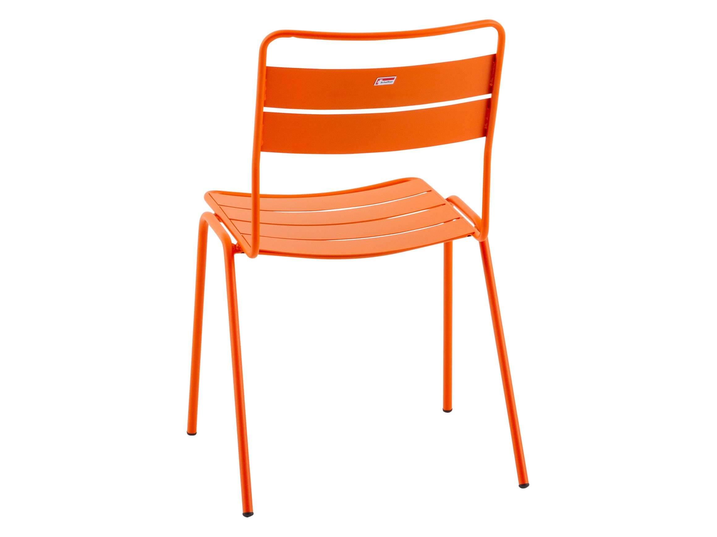 Lättlistuhl Sion von Schaffner / Farbe: Orange / Grösse: 56 x 60 cm