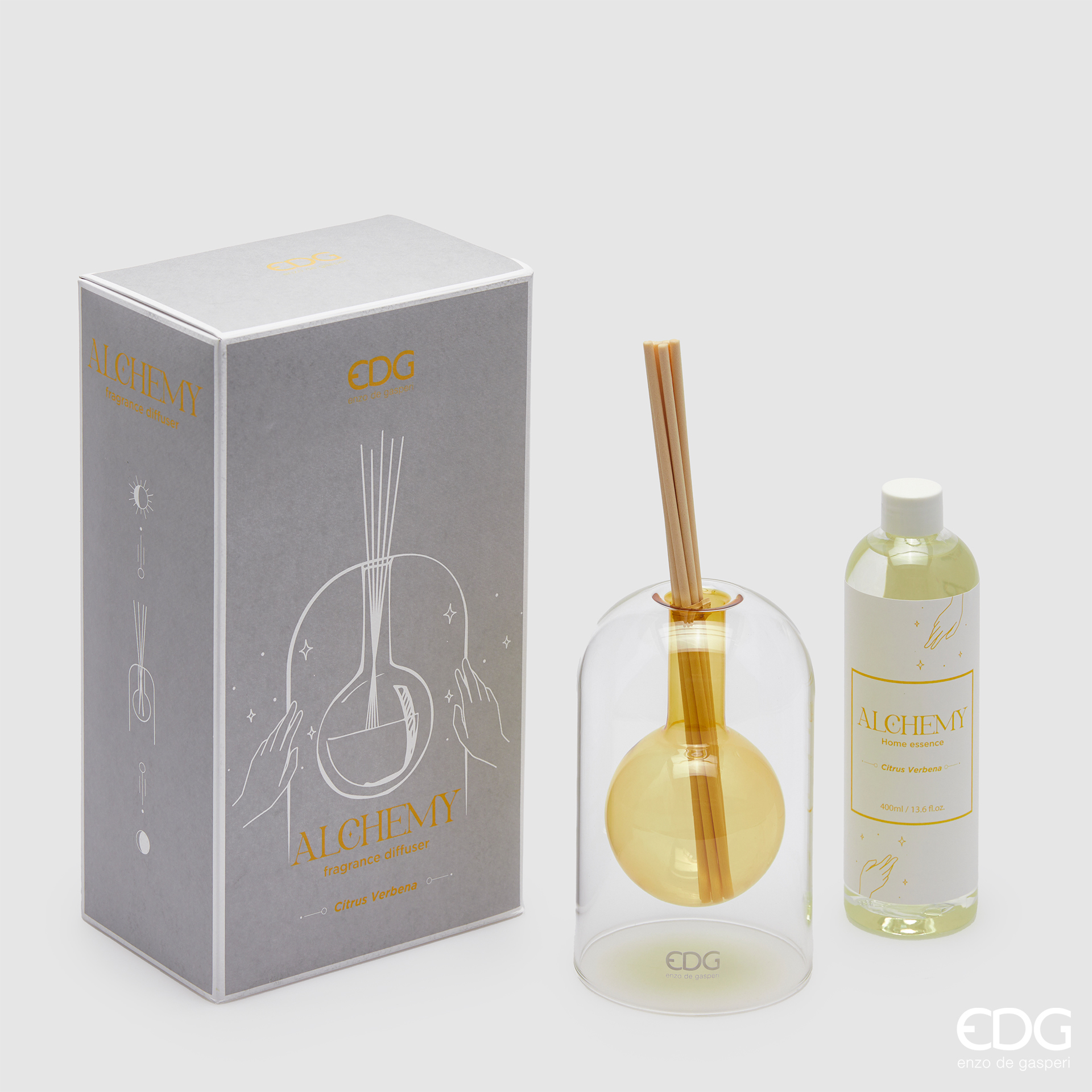 Raumduft Citrus Verbena, 400ml H: 17 cm Edg