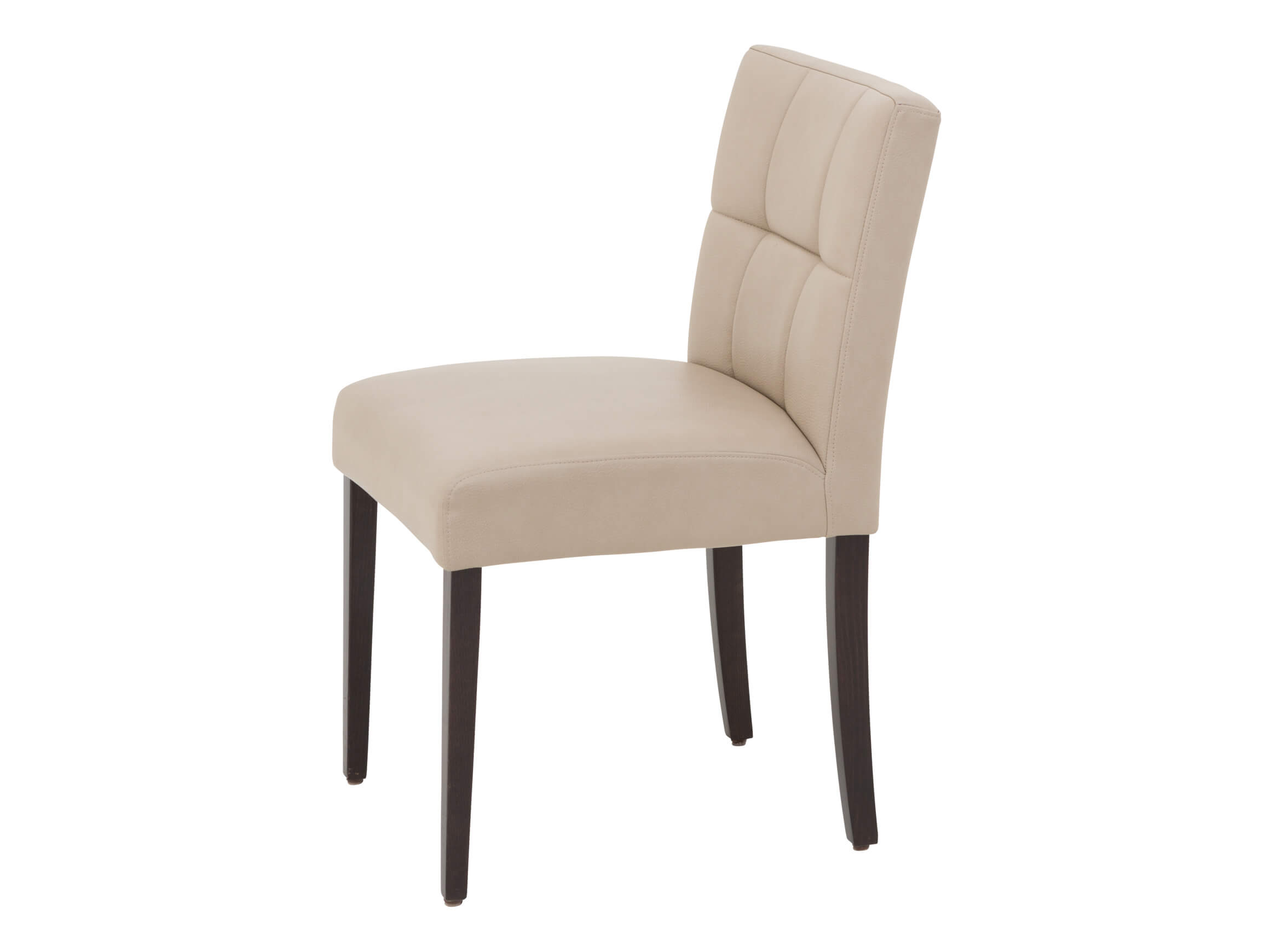 Stuhl Capri, Textilleder Mastic, Buche Lackiert, b 47