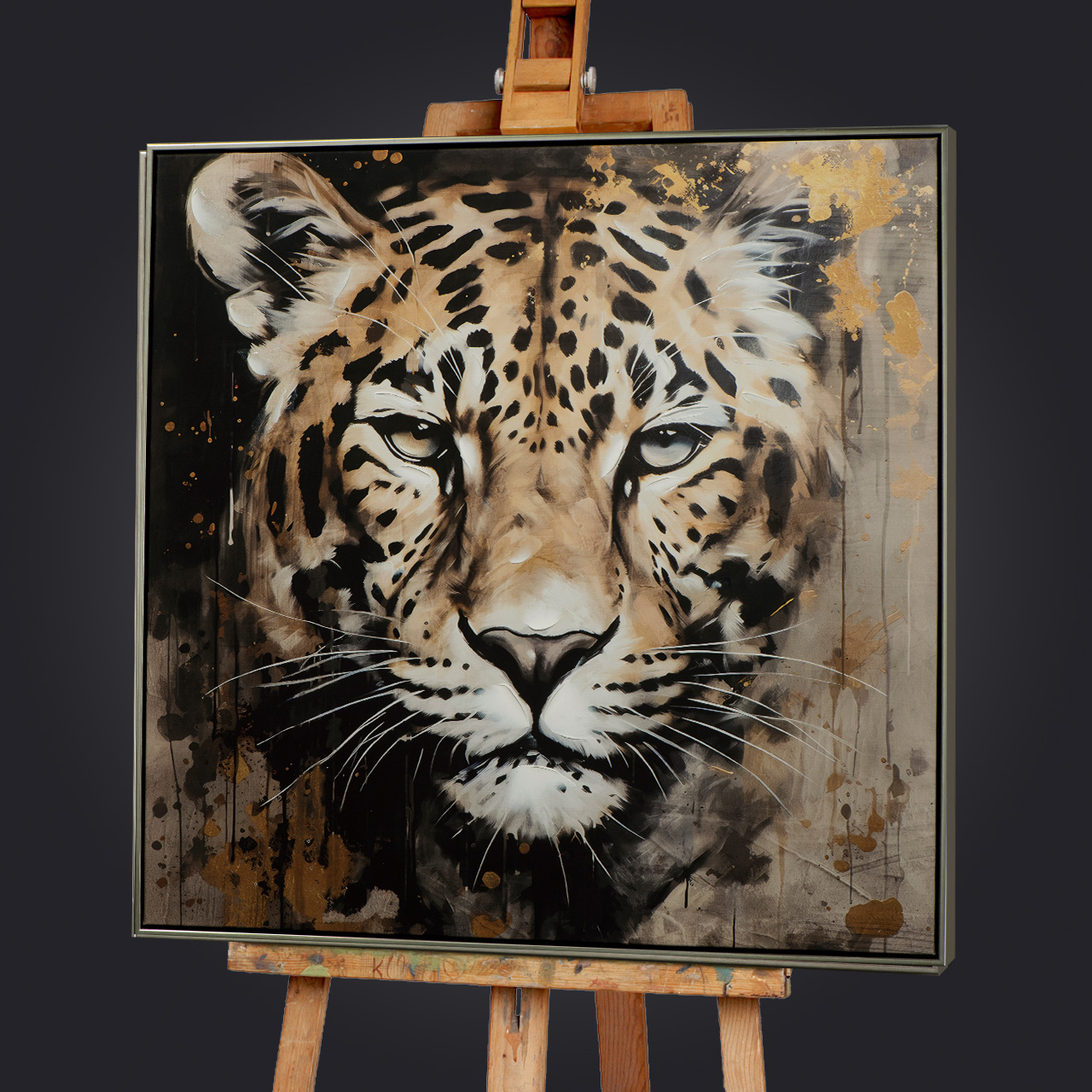 Gemälde-Powerful Leo-image LAND