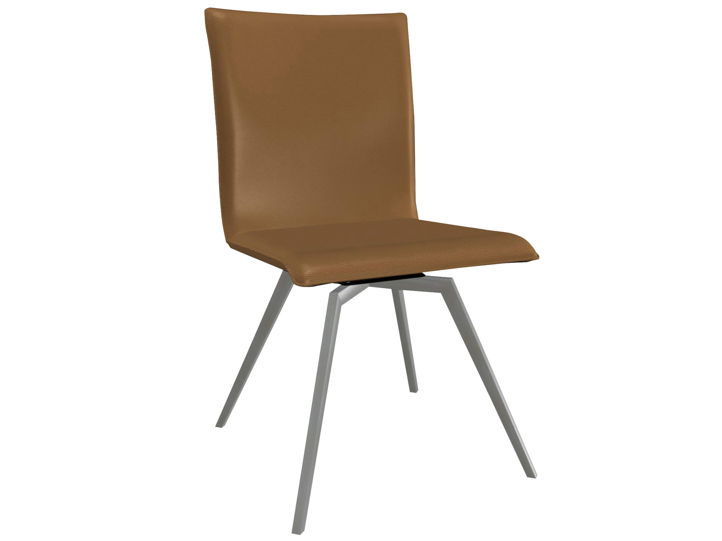 Damian swivel chair Trend chairs / Colour: Camel / Material: Premium leather