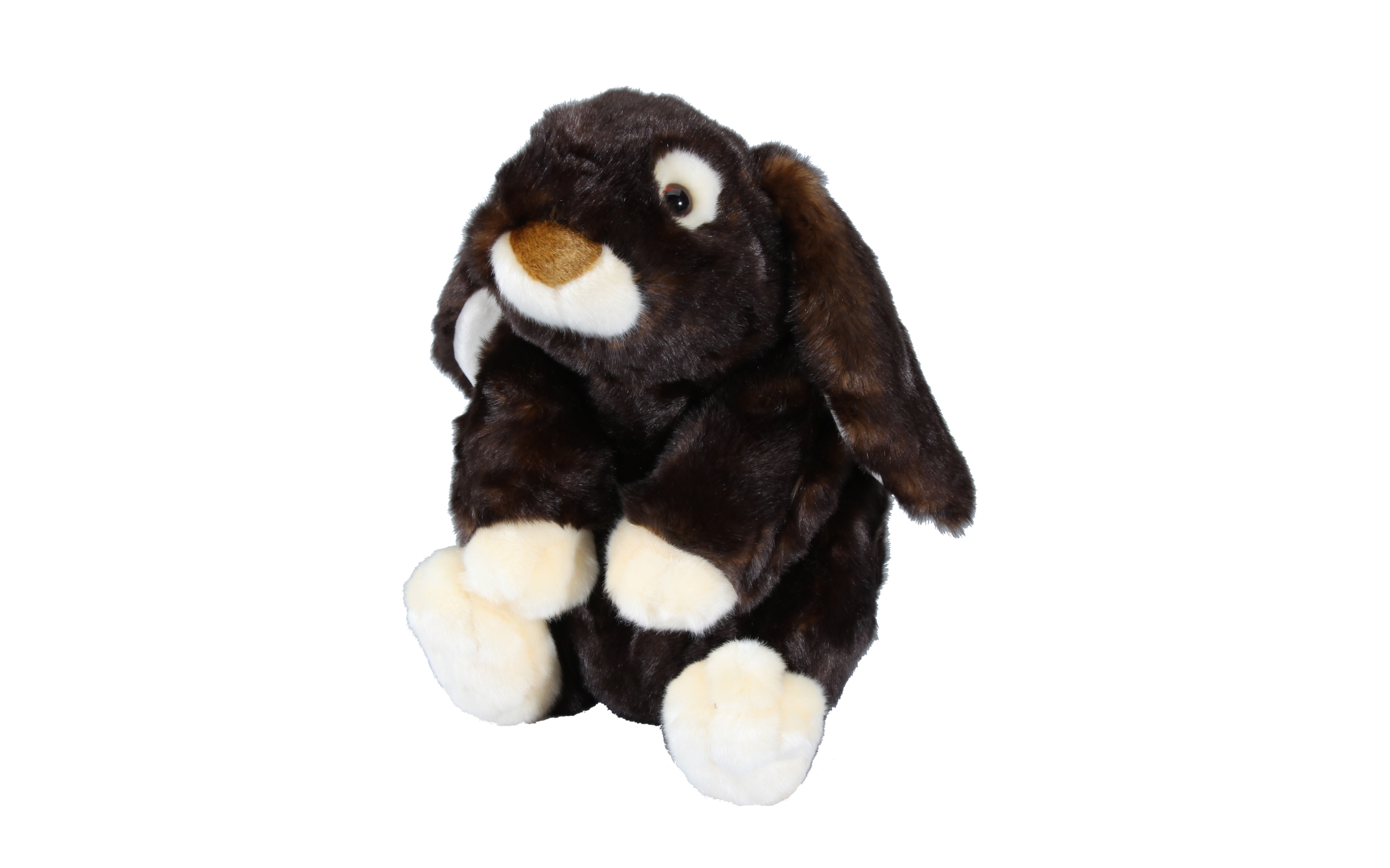 Tierfigur Hase Dunkelbraun D: cm Eskitex AG