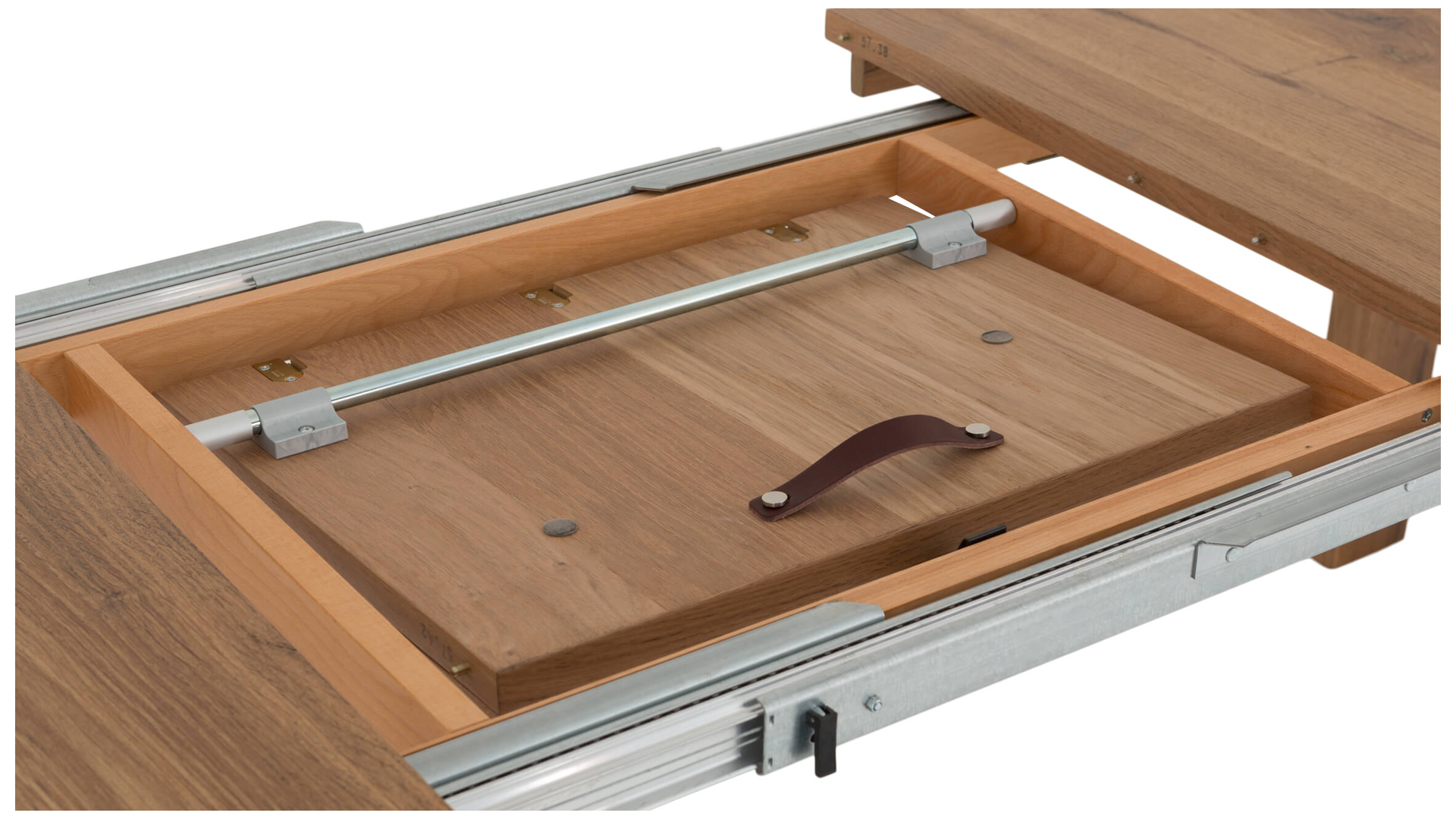 Dining table Multiform Venjakob / Table leaf dimensions (WxD) :200 x 80 cm