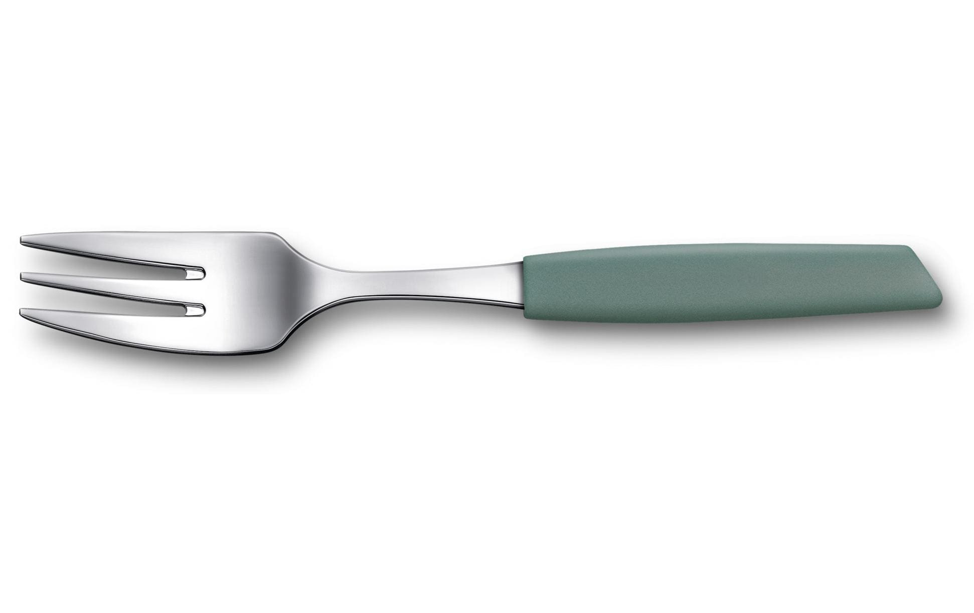 Swiss Modern cake fork, 1 piece, Sage By Victorinox Alltron / Colour: sage green