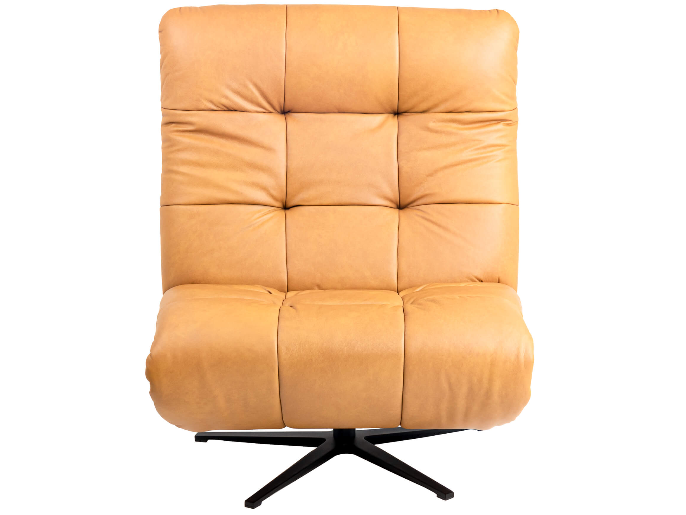 Sessel Palinka Schillig Willi / Farbe: Kurkuma / Bezugsmaterial: Leder