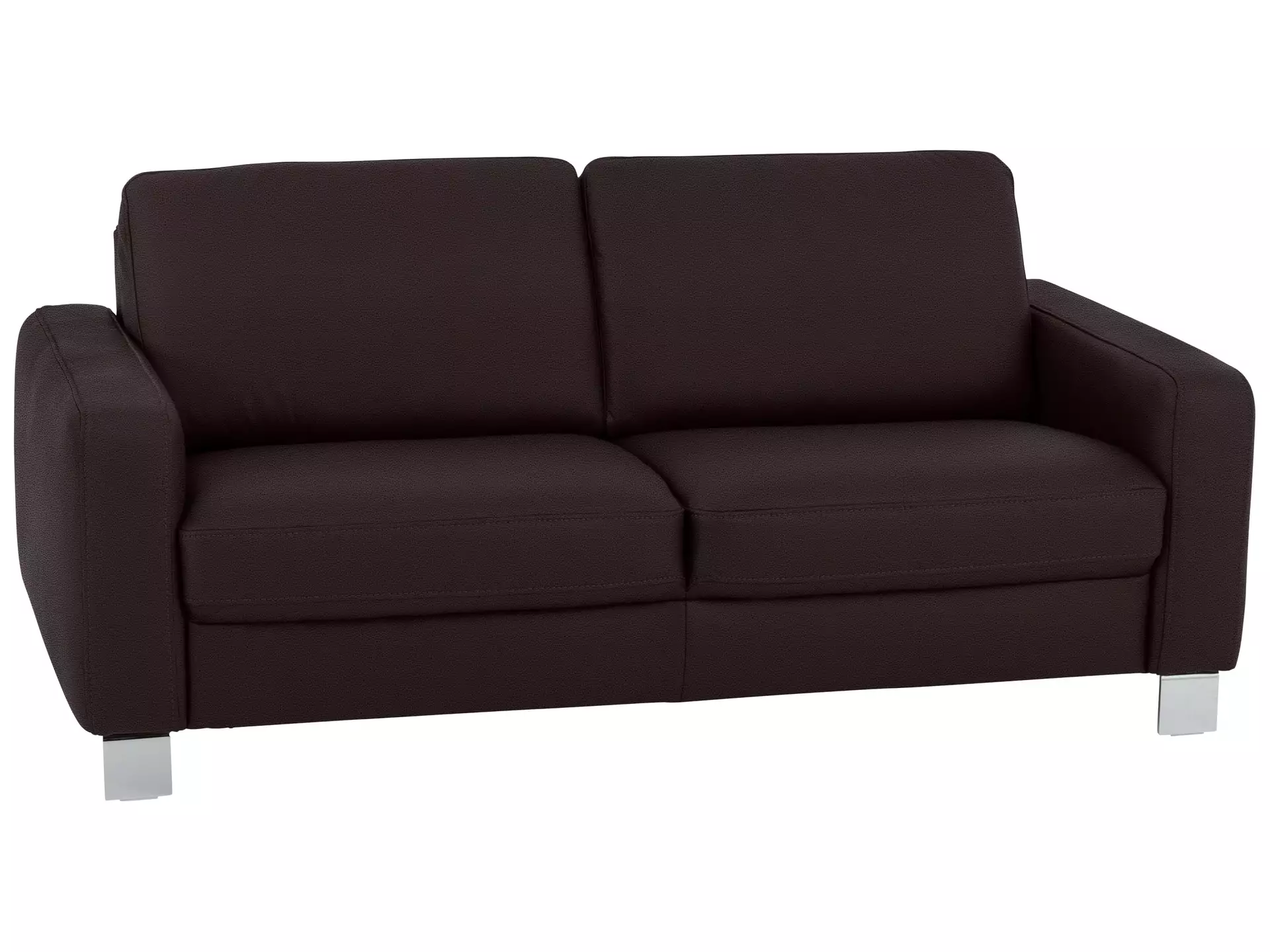Sofa Shetland Basic B: 188 cm Polipol / Farbe: Anthrazit / Material: Microfaser Basic