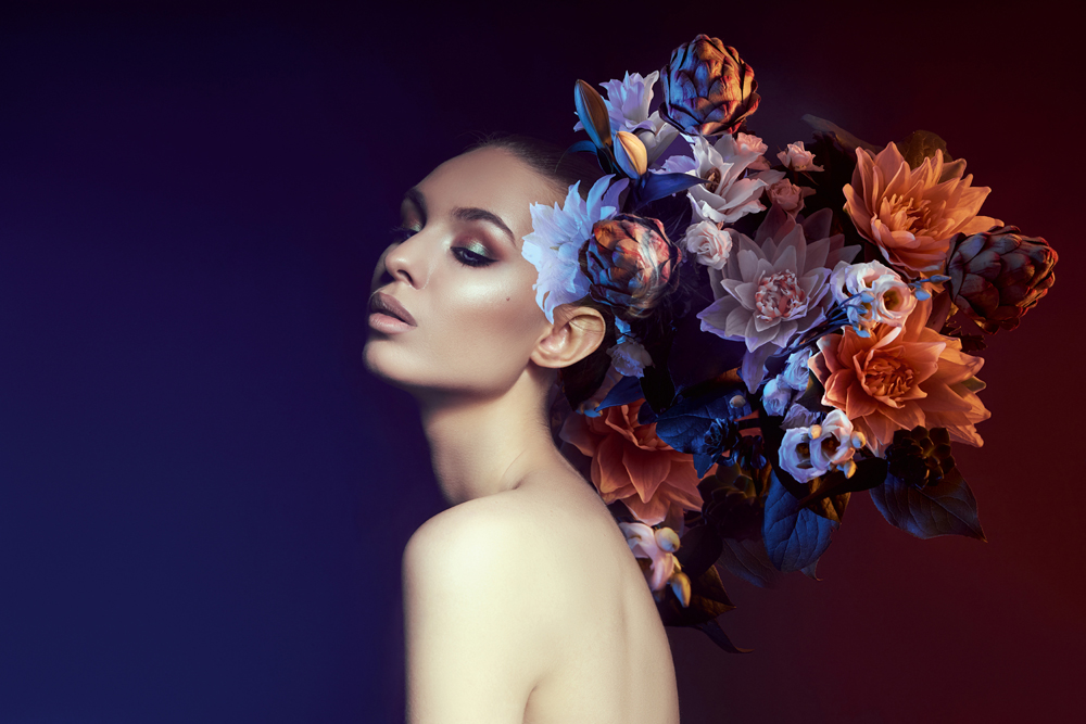 Alubild-Flower Beauty-image LAND