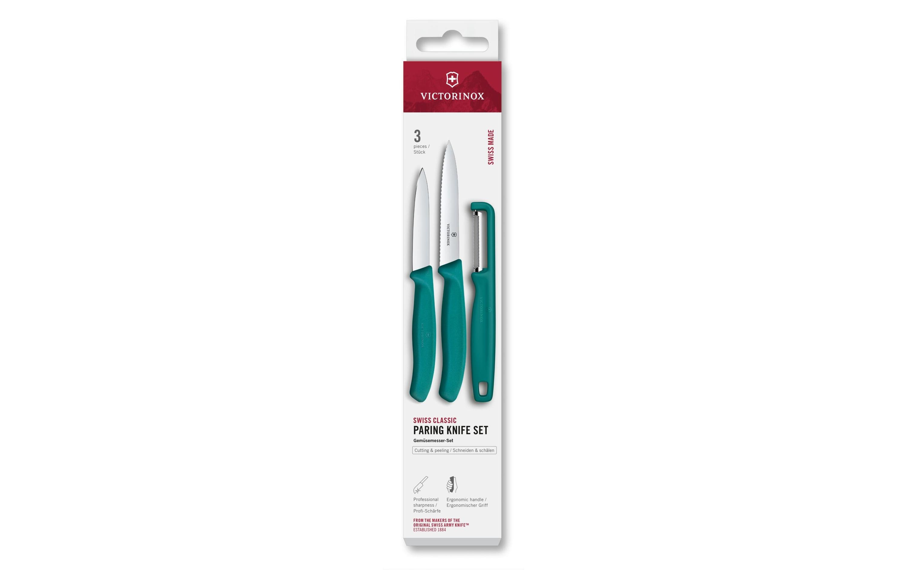 Messer-Set Swiss Classic Von Victorinox Alltron / Farbe: Grün