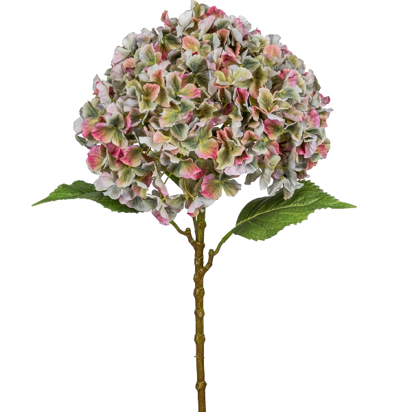 Kunstblume Hortensie Gigant, Bunt H: 73 cm Gasper