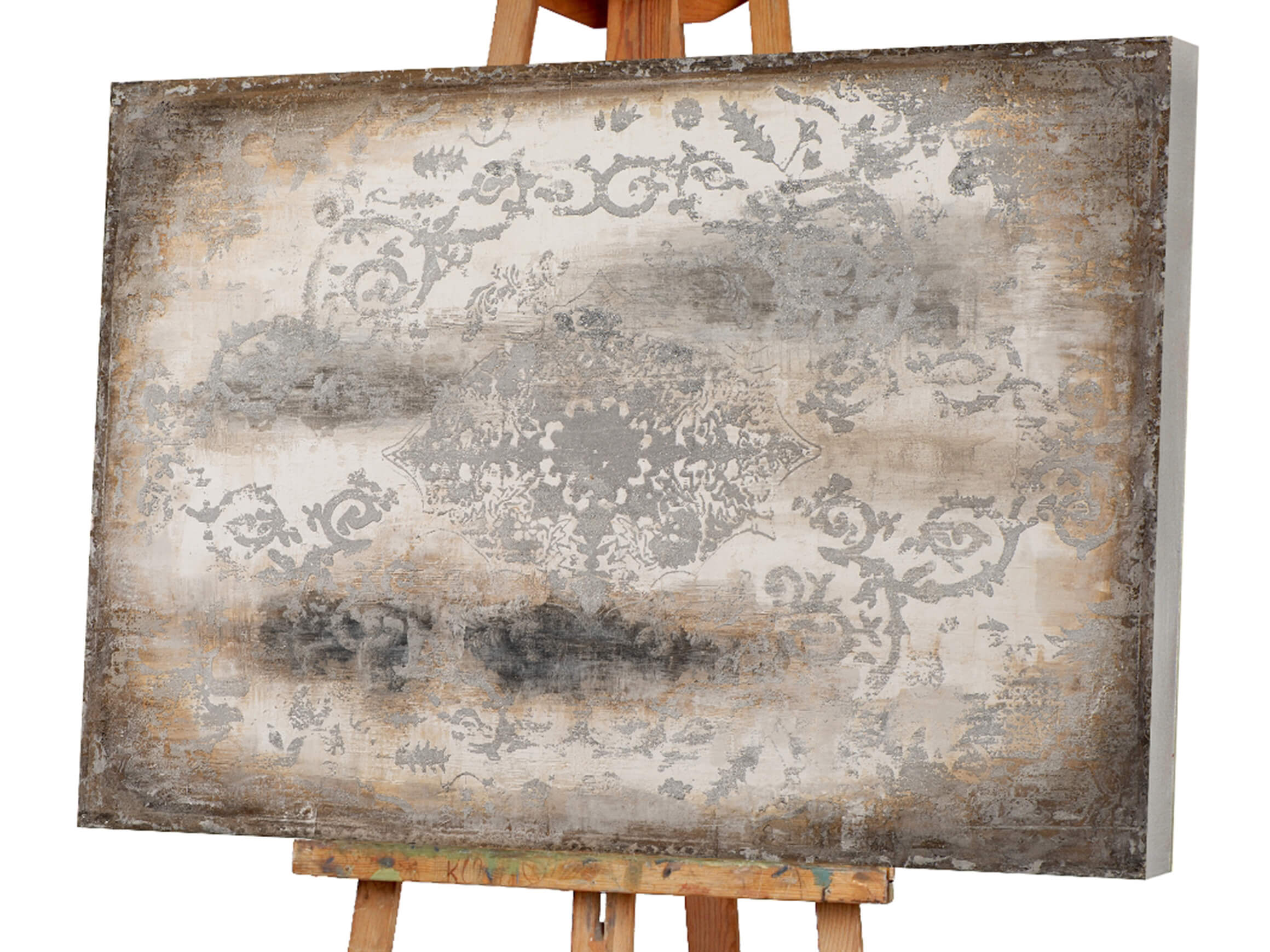 Bild Ornamente in Grau und Beige image LAND