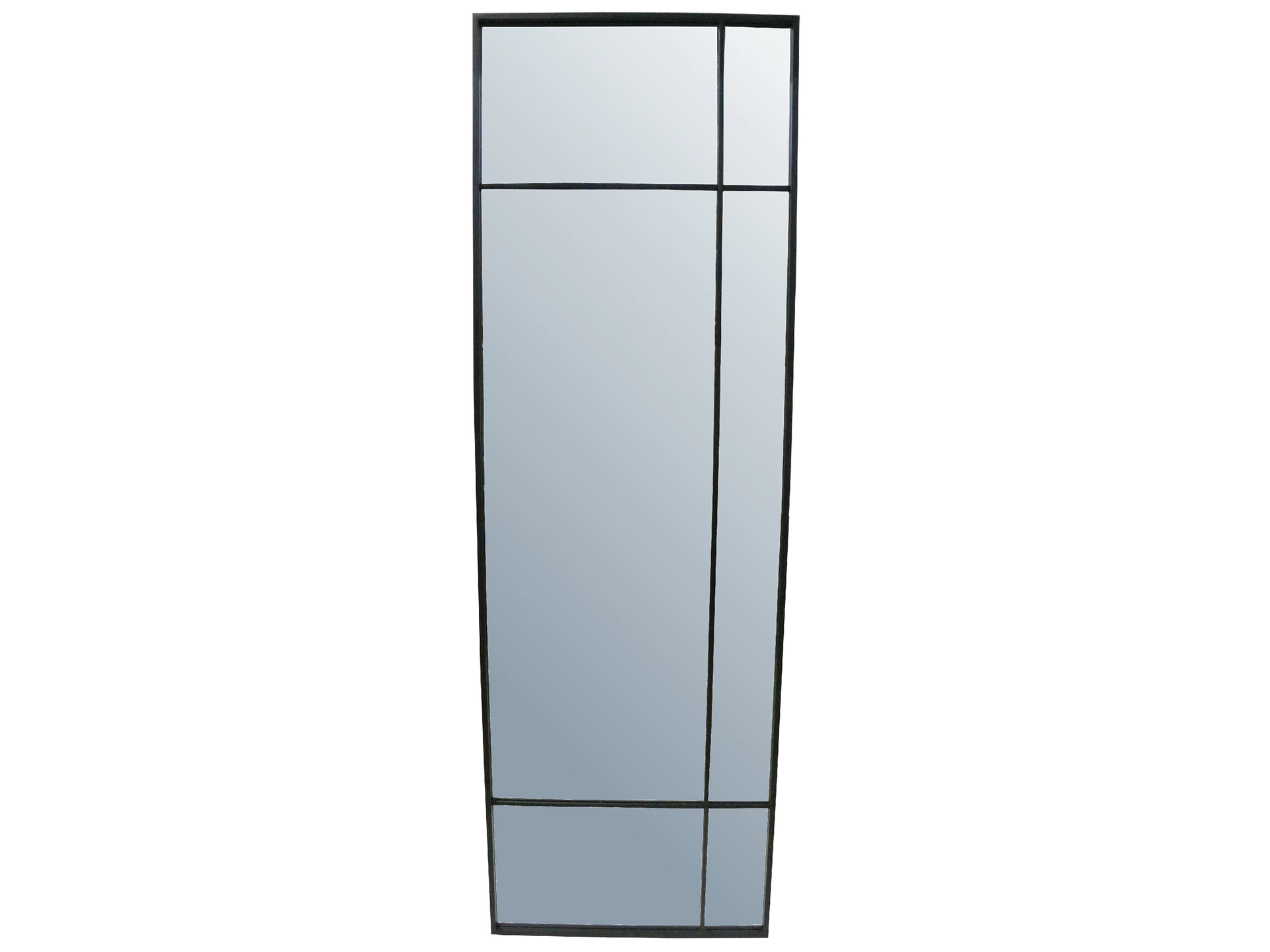 Spiegel Metall Schwarz B: 65 cm Kersten