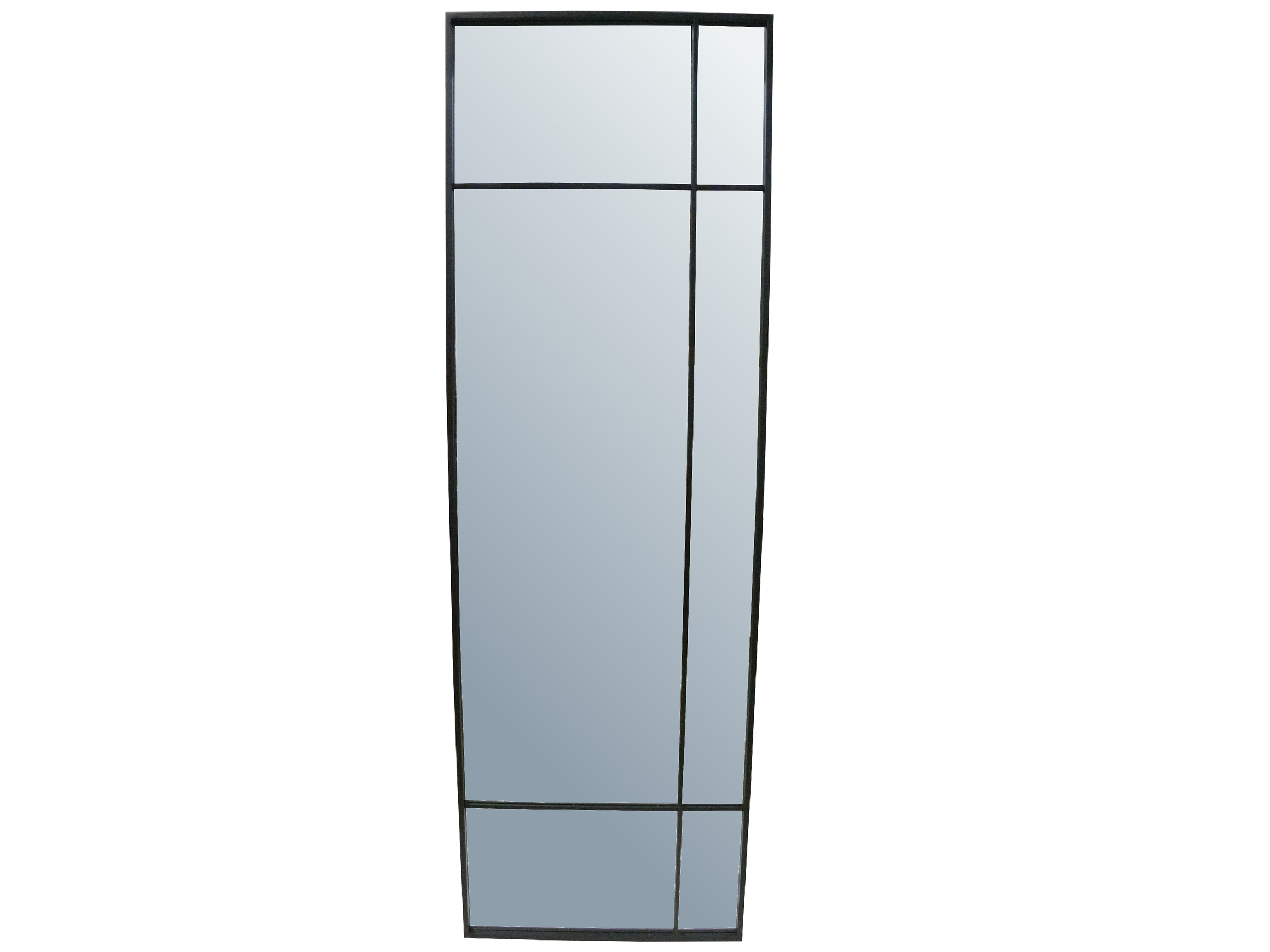 Spiegel Metall Schwarz B: 65 cm Kersten