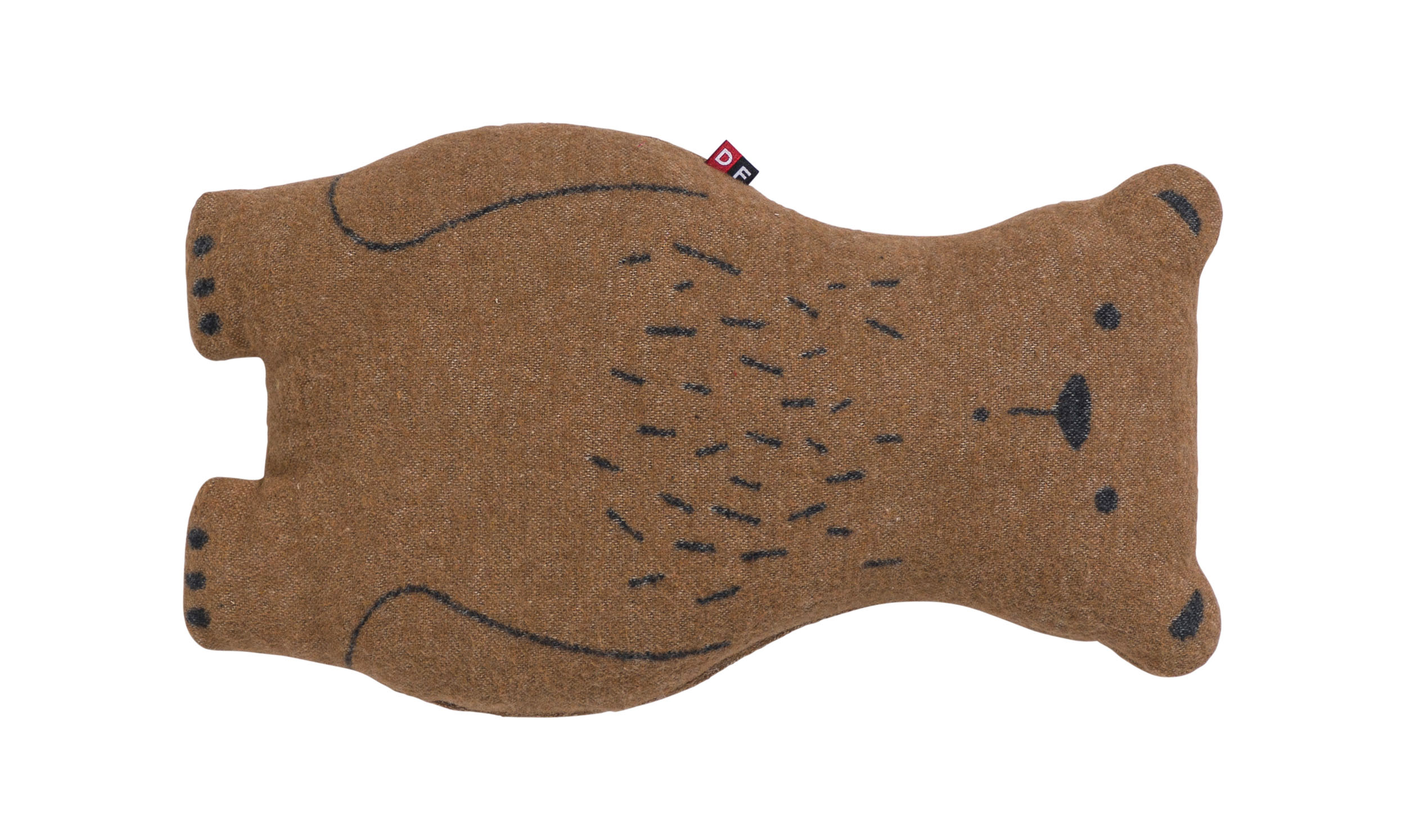 Juwel ourson, brun 35 x 66 cm