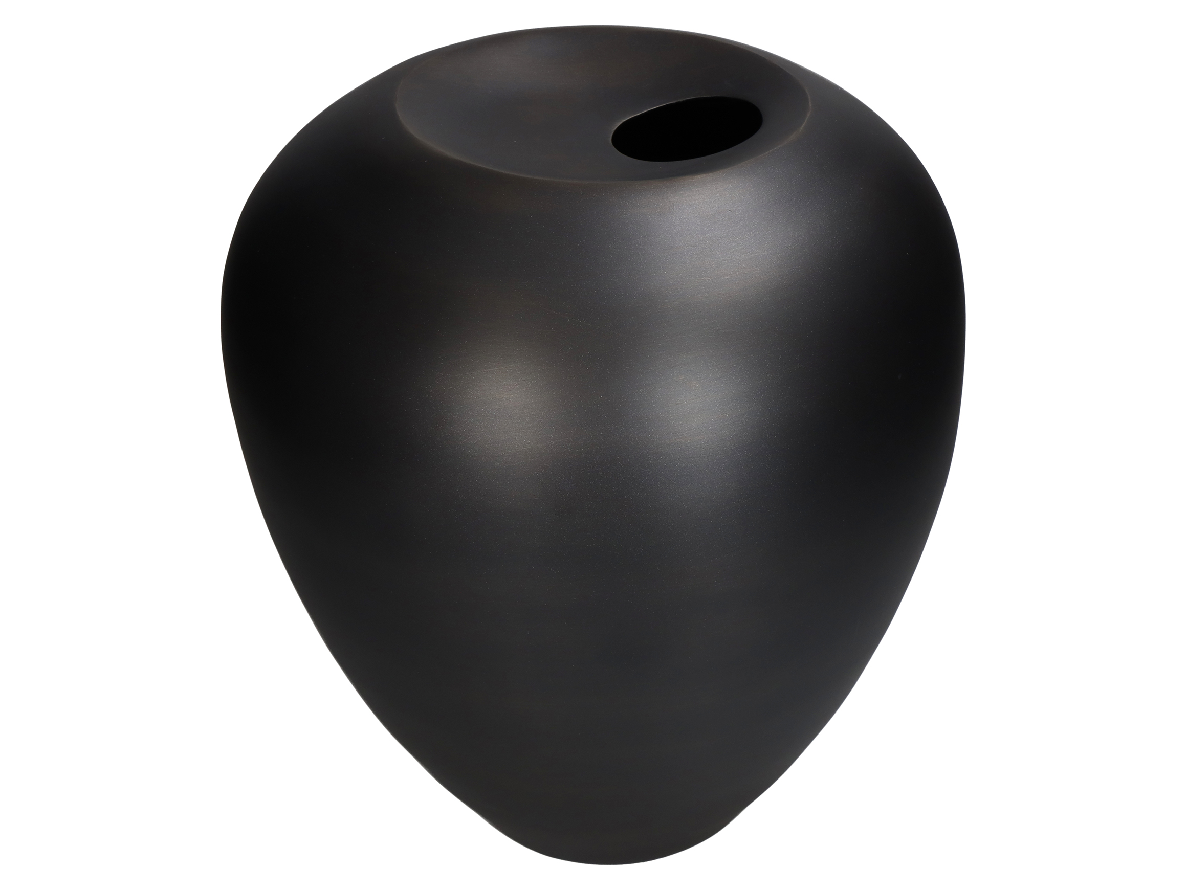 Vase Aluminium Grau H: 30 cm Kersten