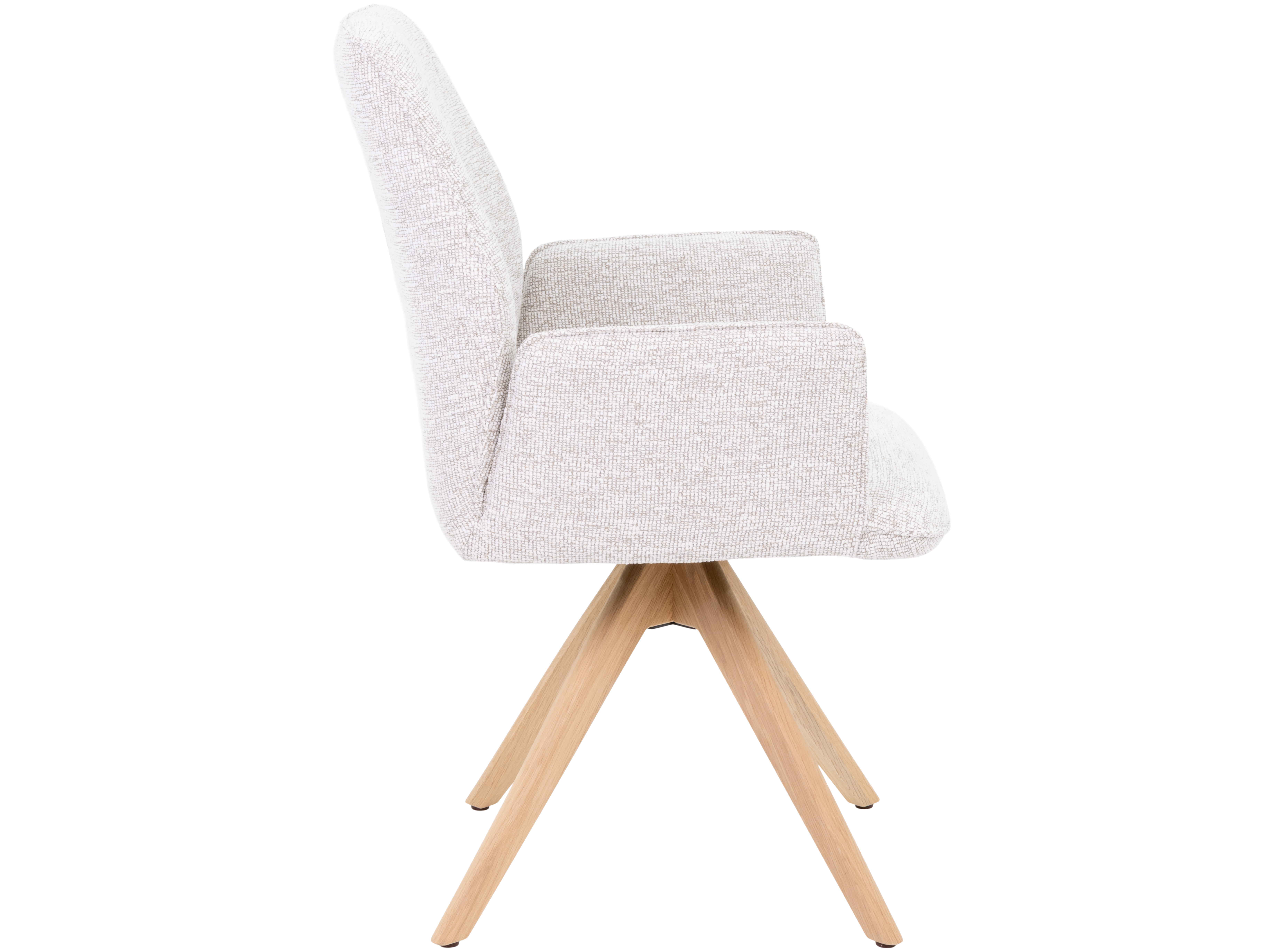 Stuhl Belgrad von Interliving / Farbe: Grau