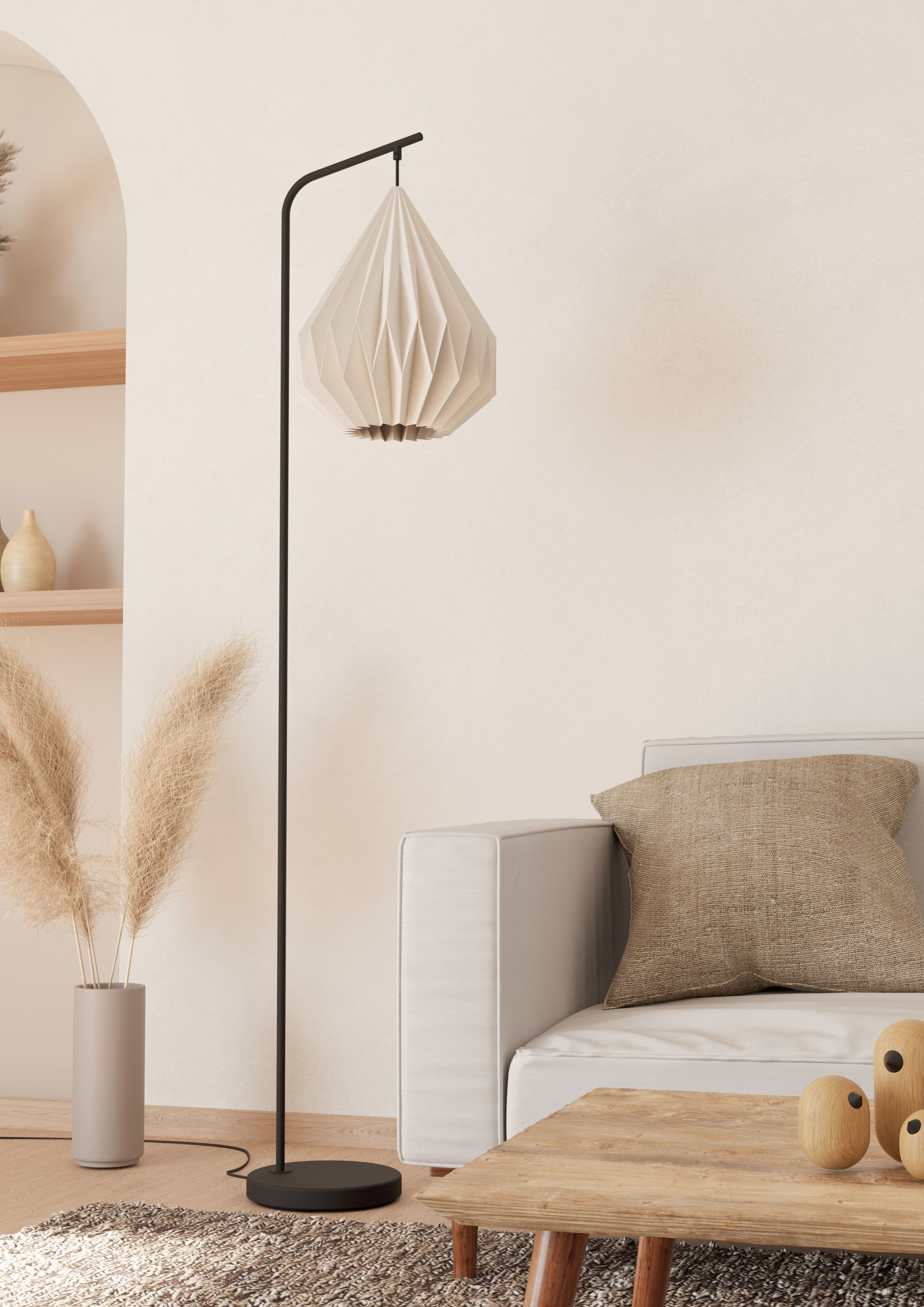 Stehleuchte Roomio No.9808 Eglo / Farbe: Schwarz Weiss