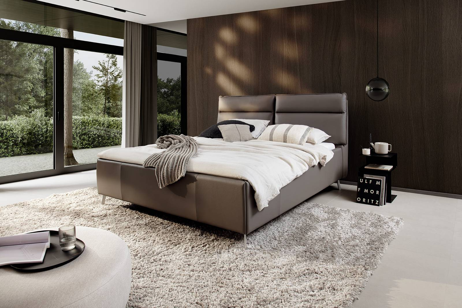 Polsterbett Cavero Candy / Grösse: 206 x 233