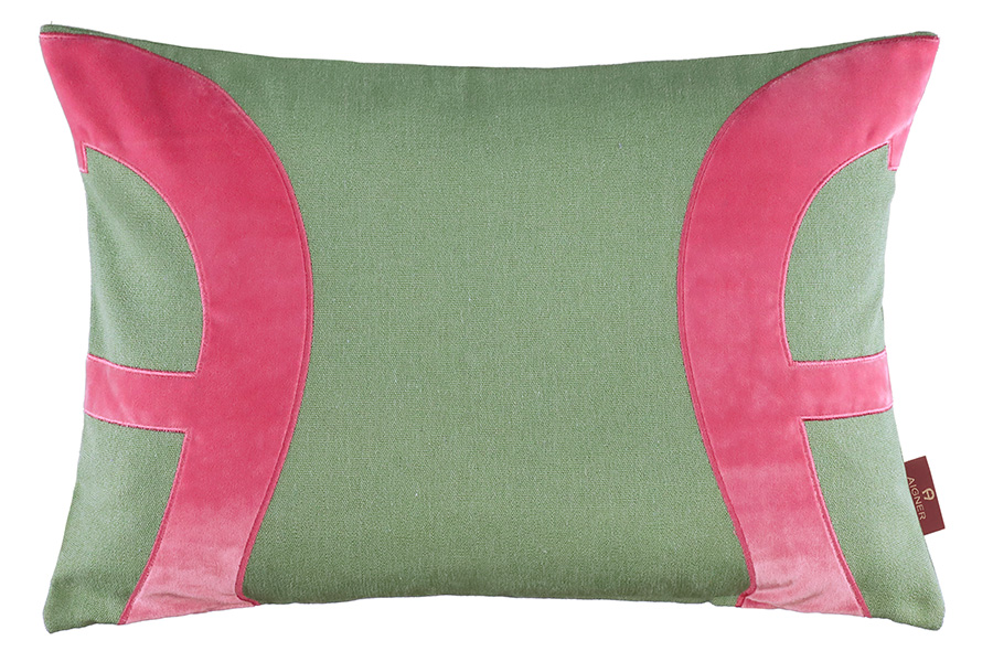 Kissenhülle Deborah 60x40 cm von Aigner / Farbe: Grün