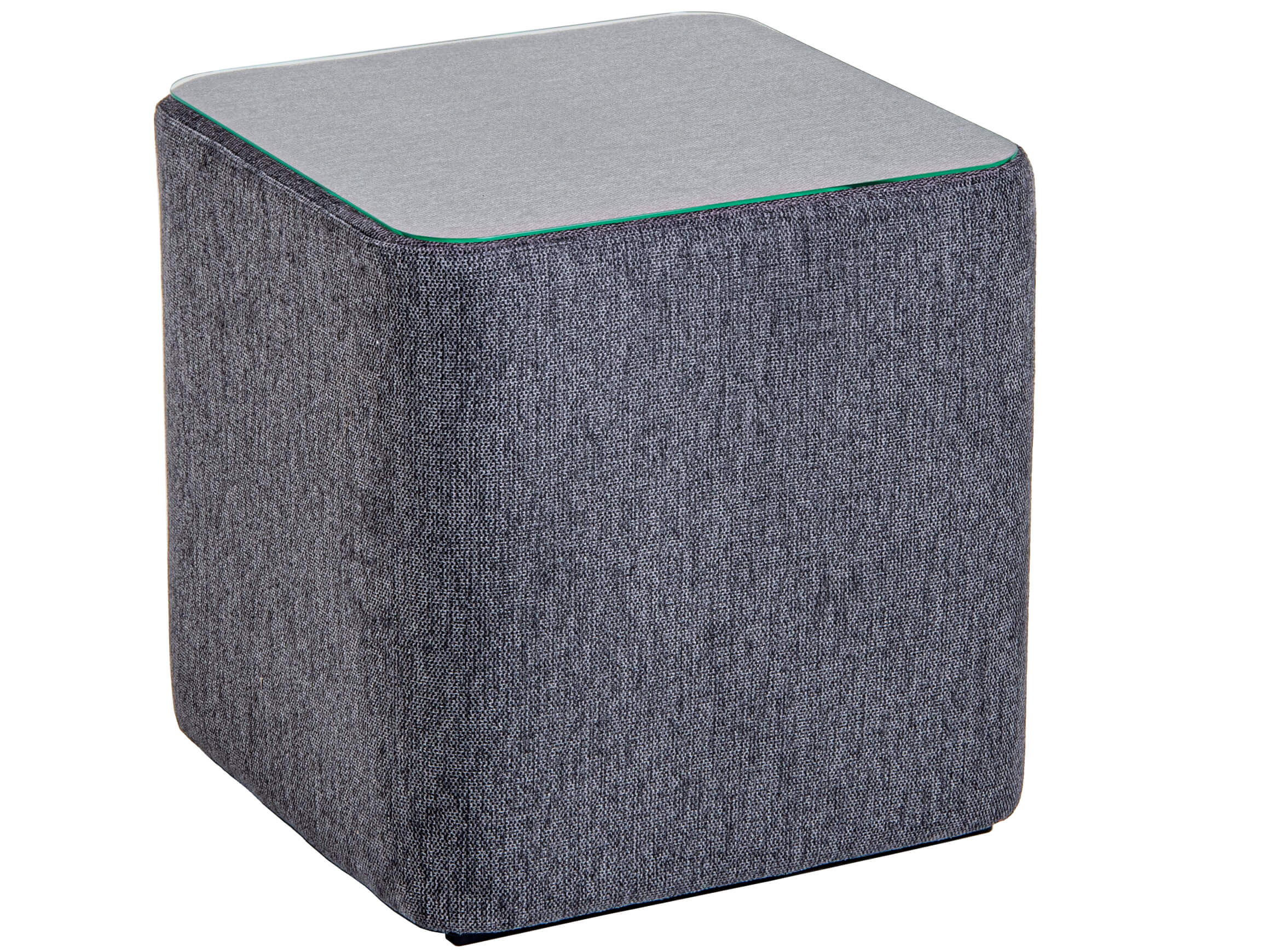 Oschmann Nachttisch Cubic Anthrazit  | Schubiger Möbel