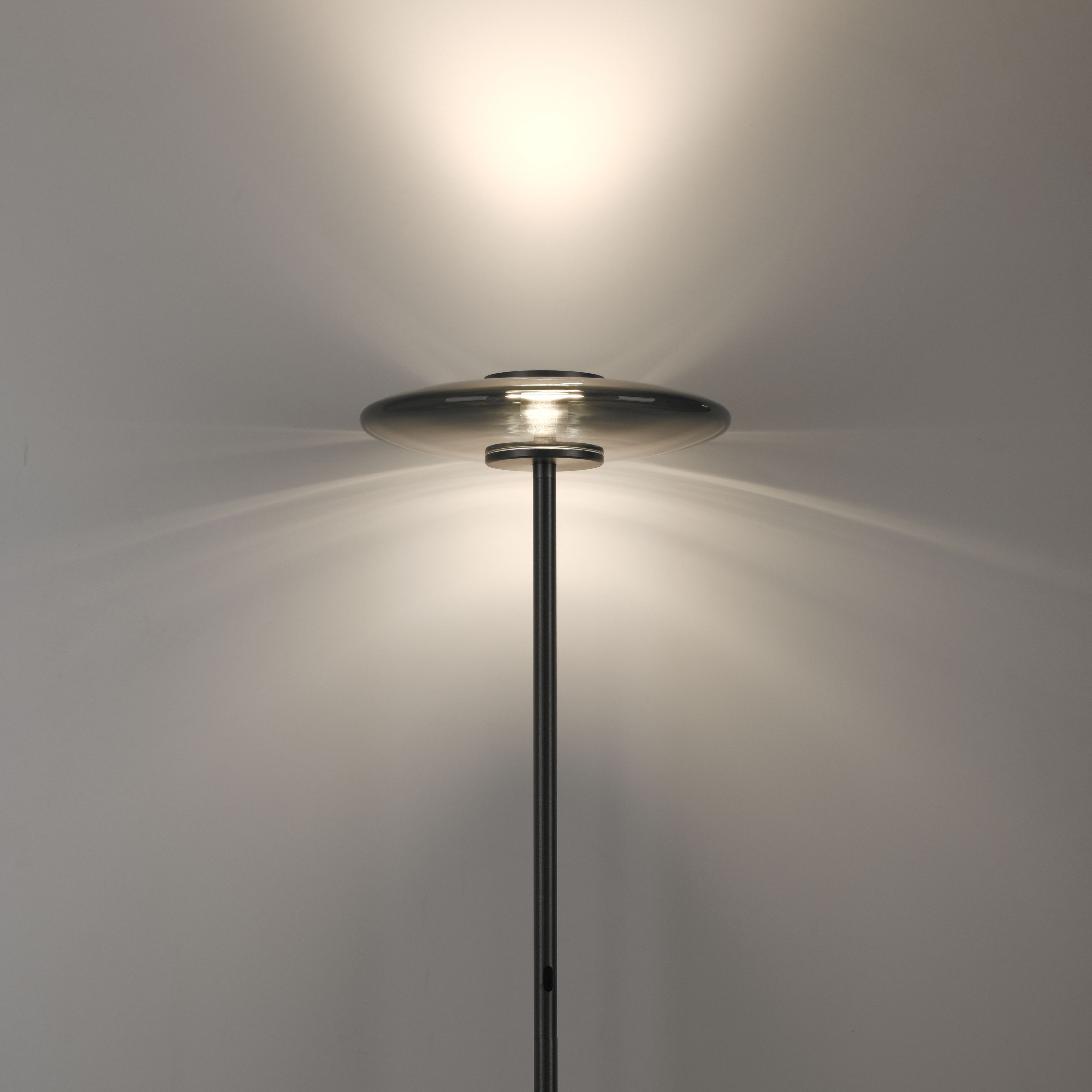 Stehlampe Lumensteel Grey H: 180 cm Ribaglob