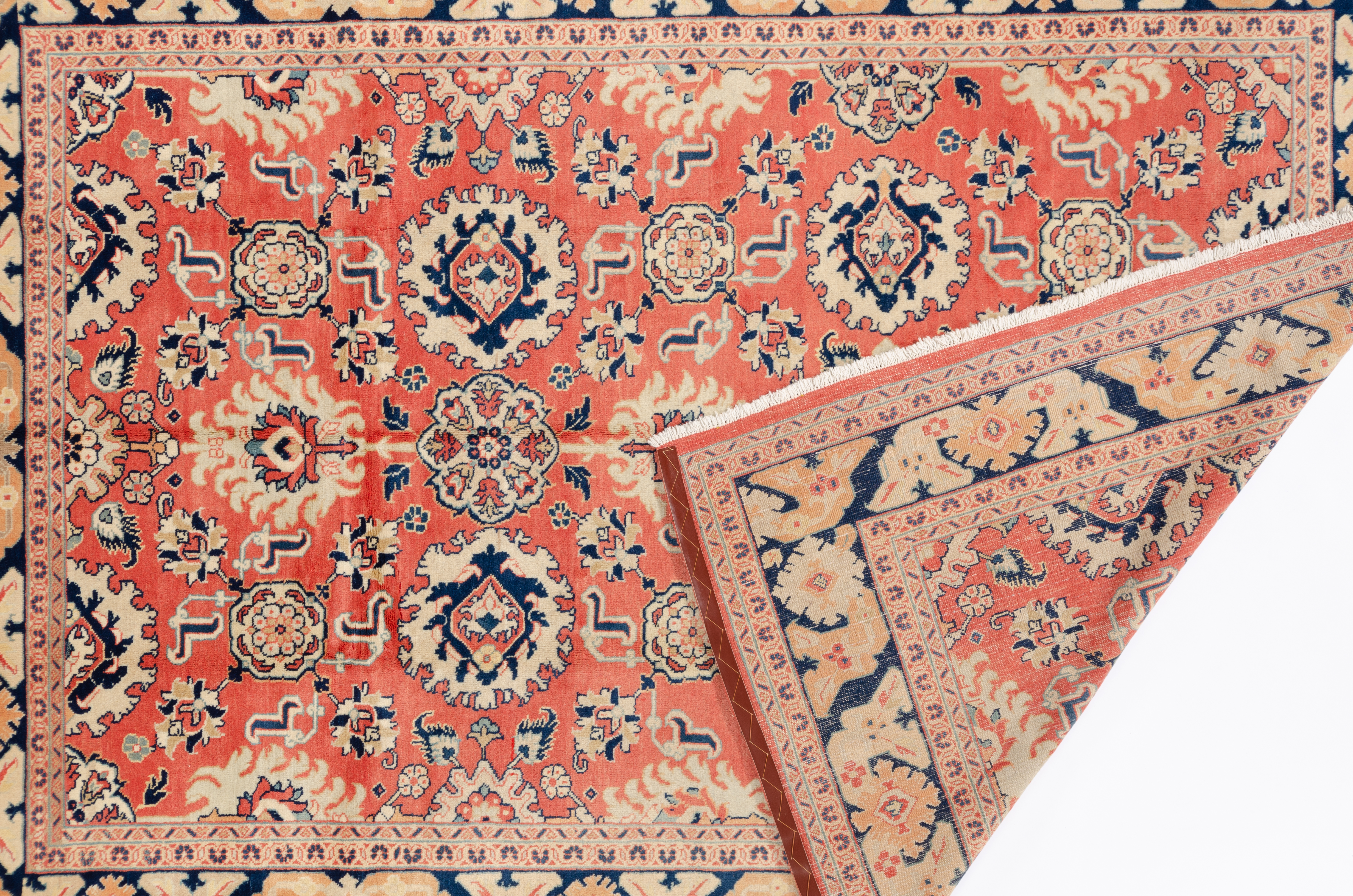 Klassischer Teppich Sarough Alt Negra / Farbe: Grau