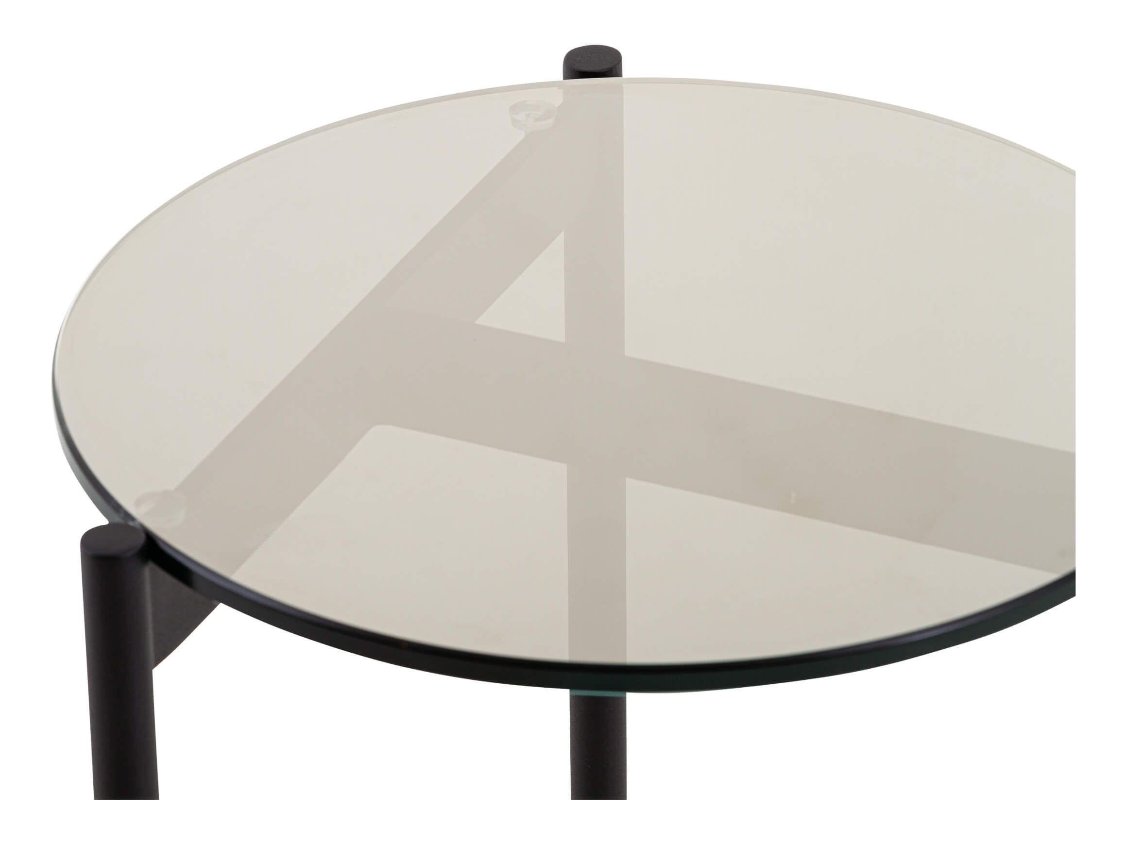 Beistelltisch 8170 Himolla/ Material: Glas/Metall