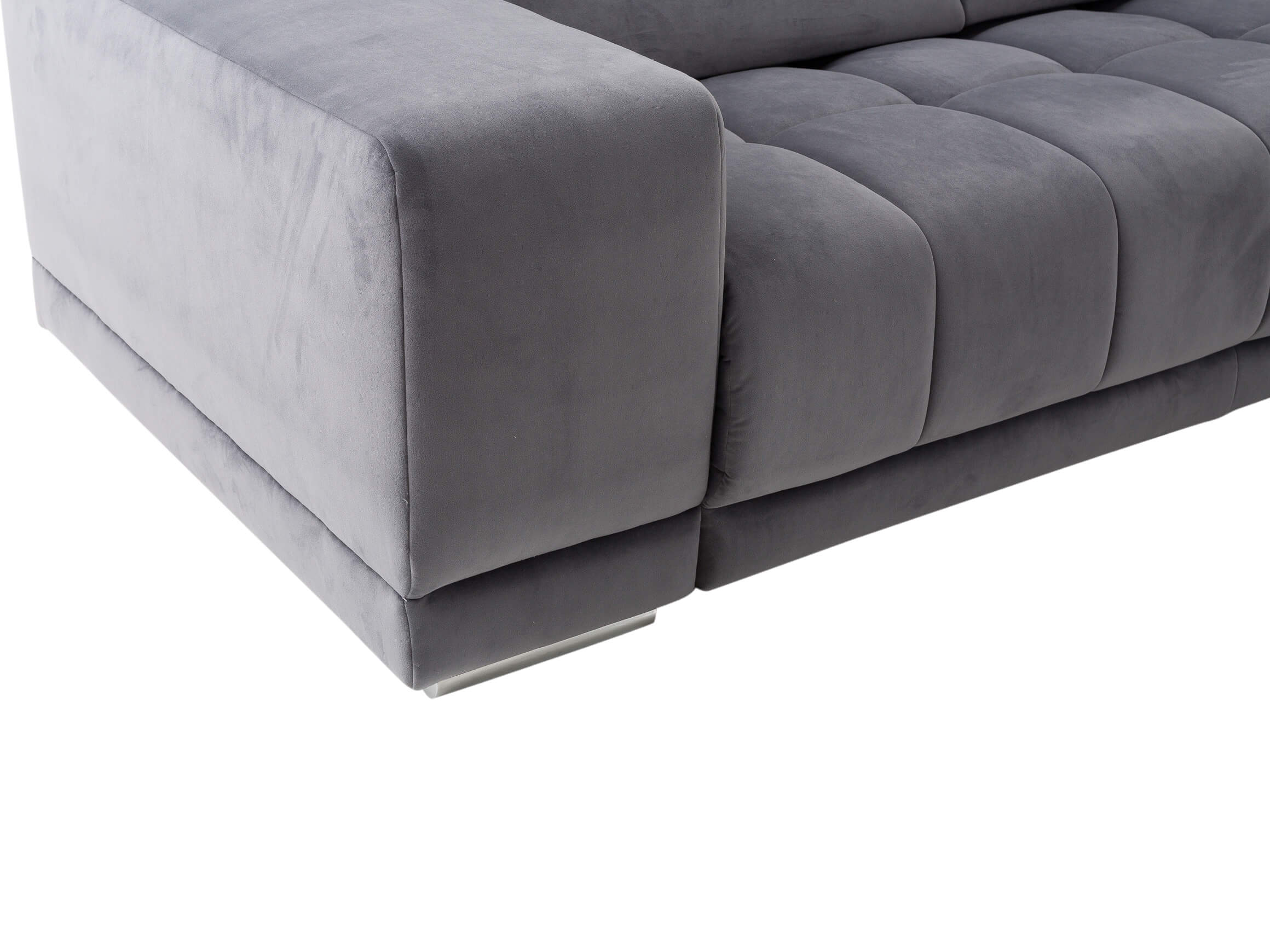 Ecksofa Selinda Polipol/ Farbe: Denim / Masse (BxT) : 323x222 cm